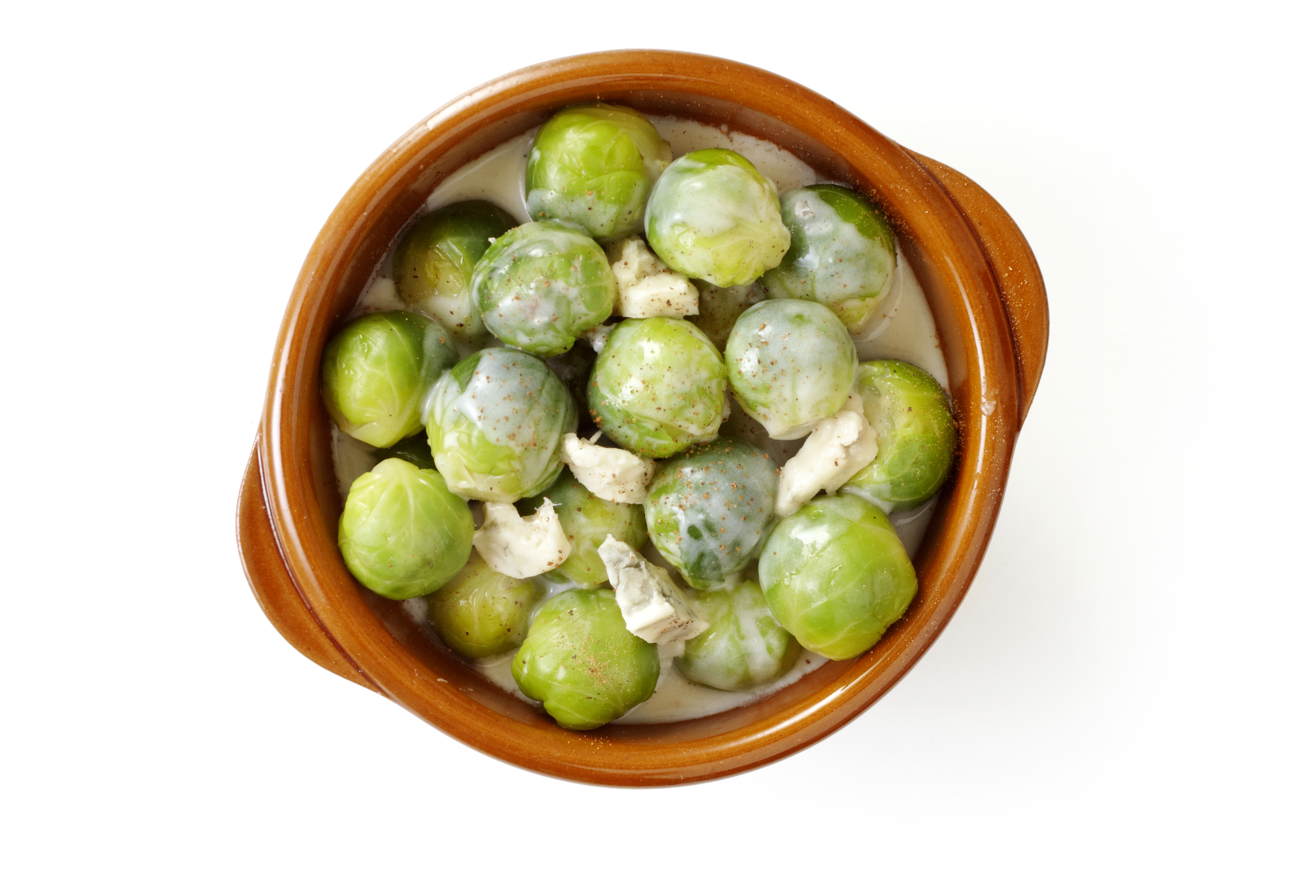 Spruitjes met gorgonzolasaus