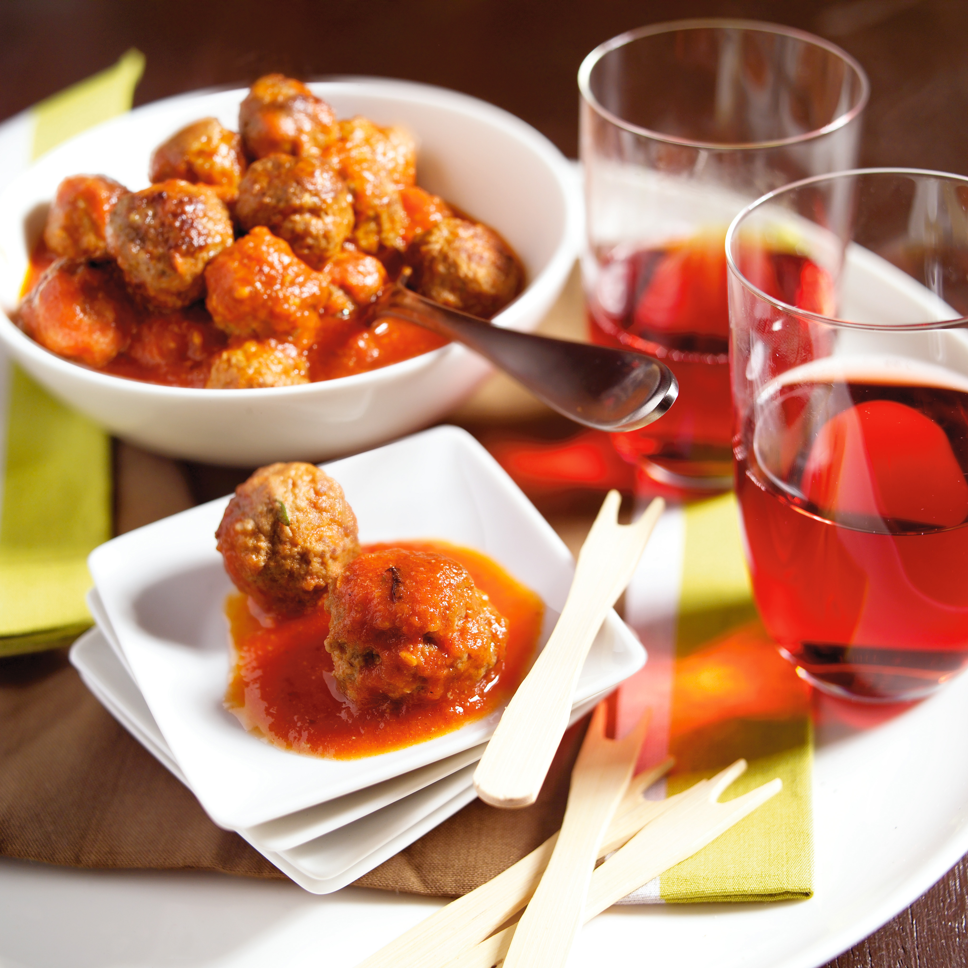 Albóndigas con salsa