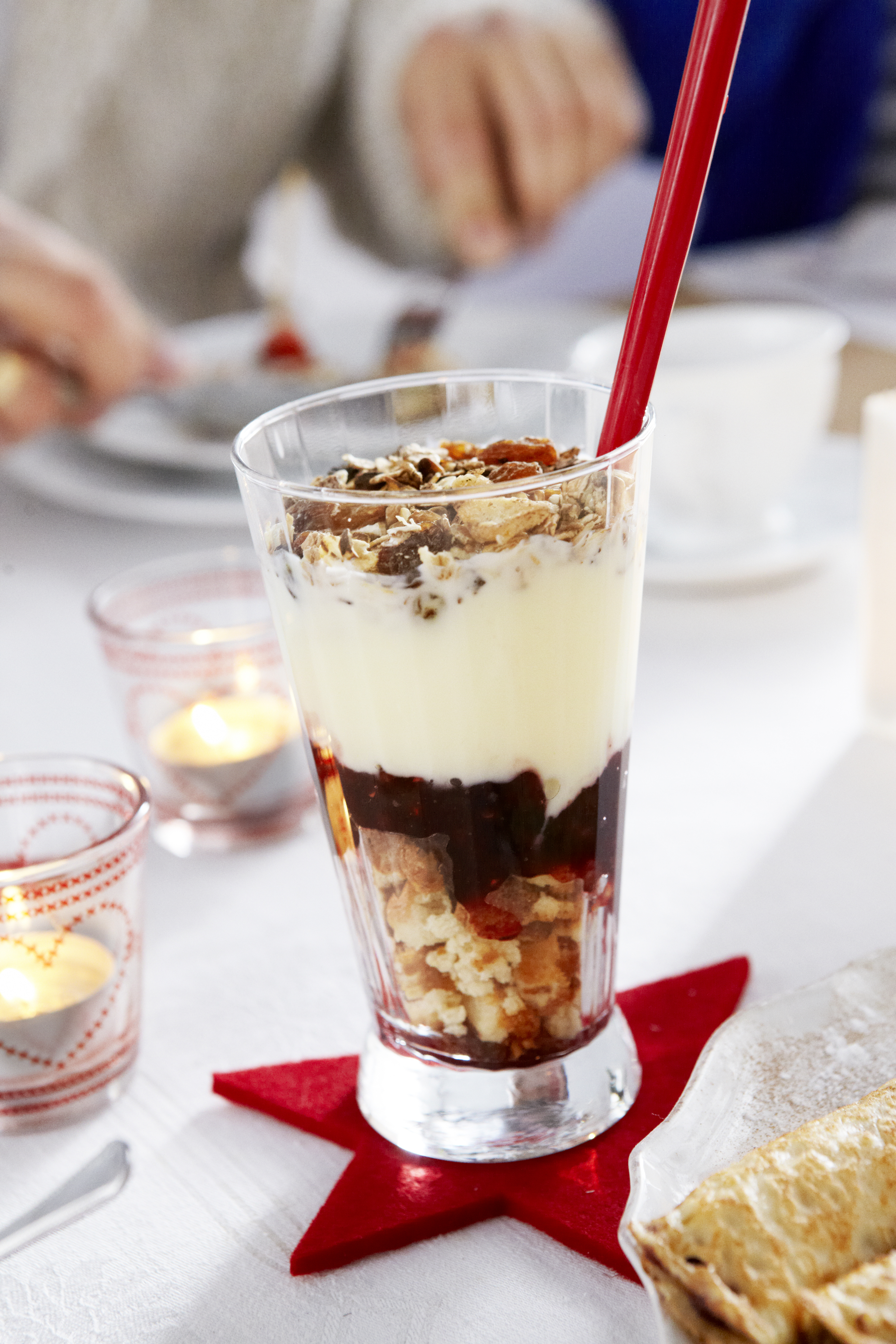 Yoghurt-bosvruchtentrifle