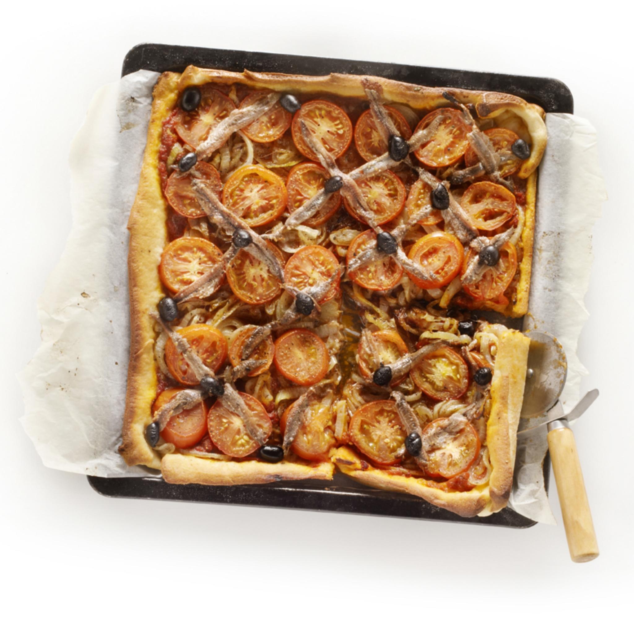 Provençaalse plaatpizza