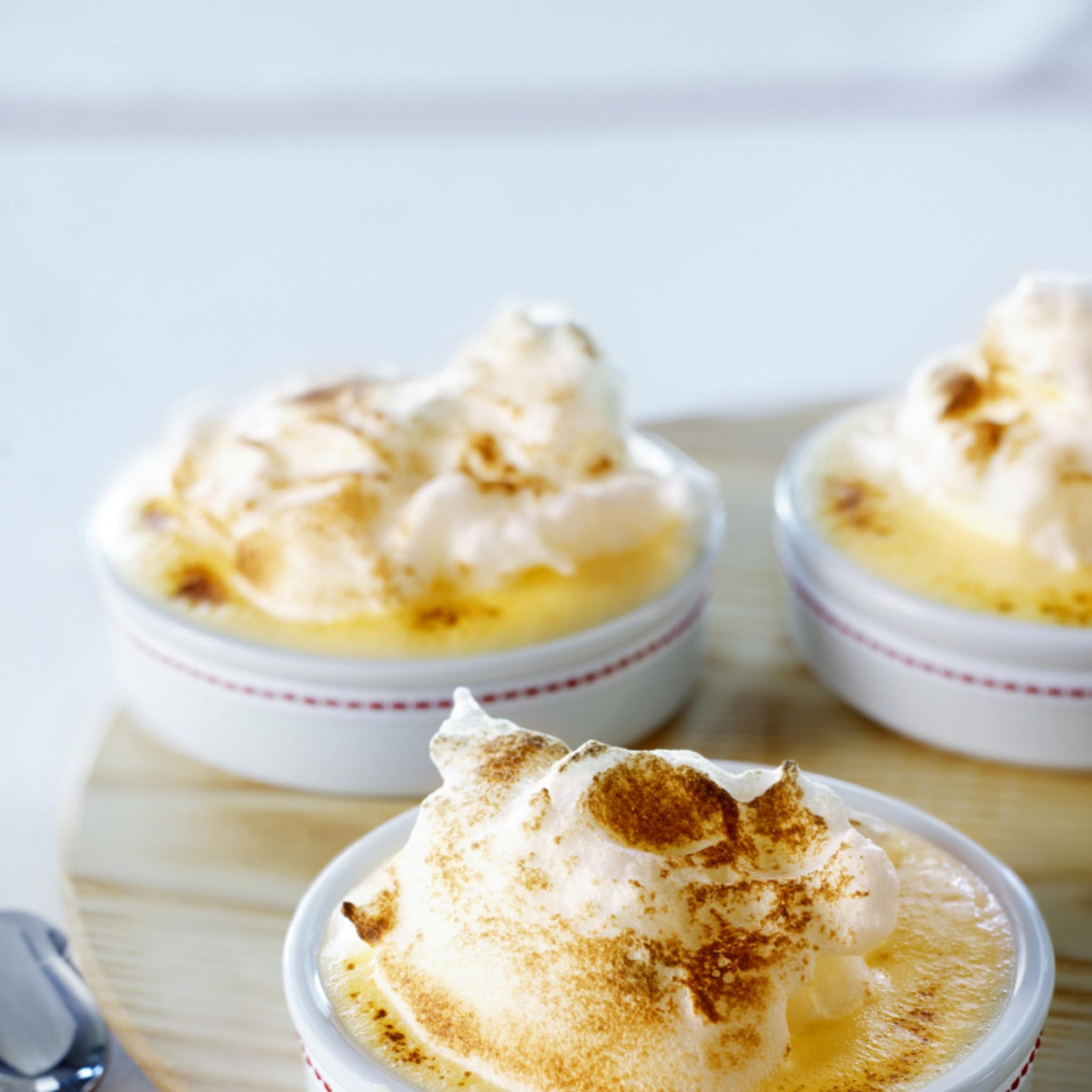 Schuimberg in zabaglionesaus