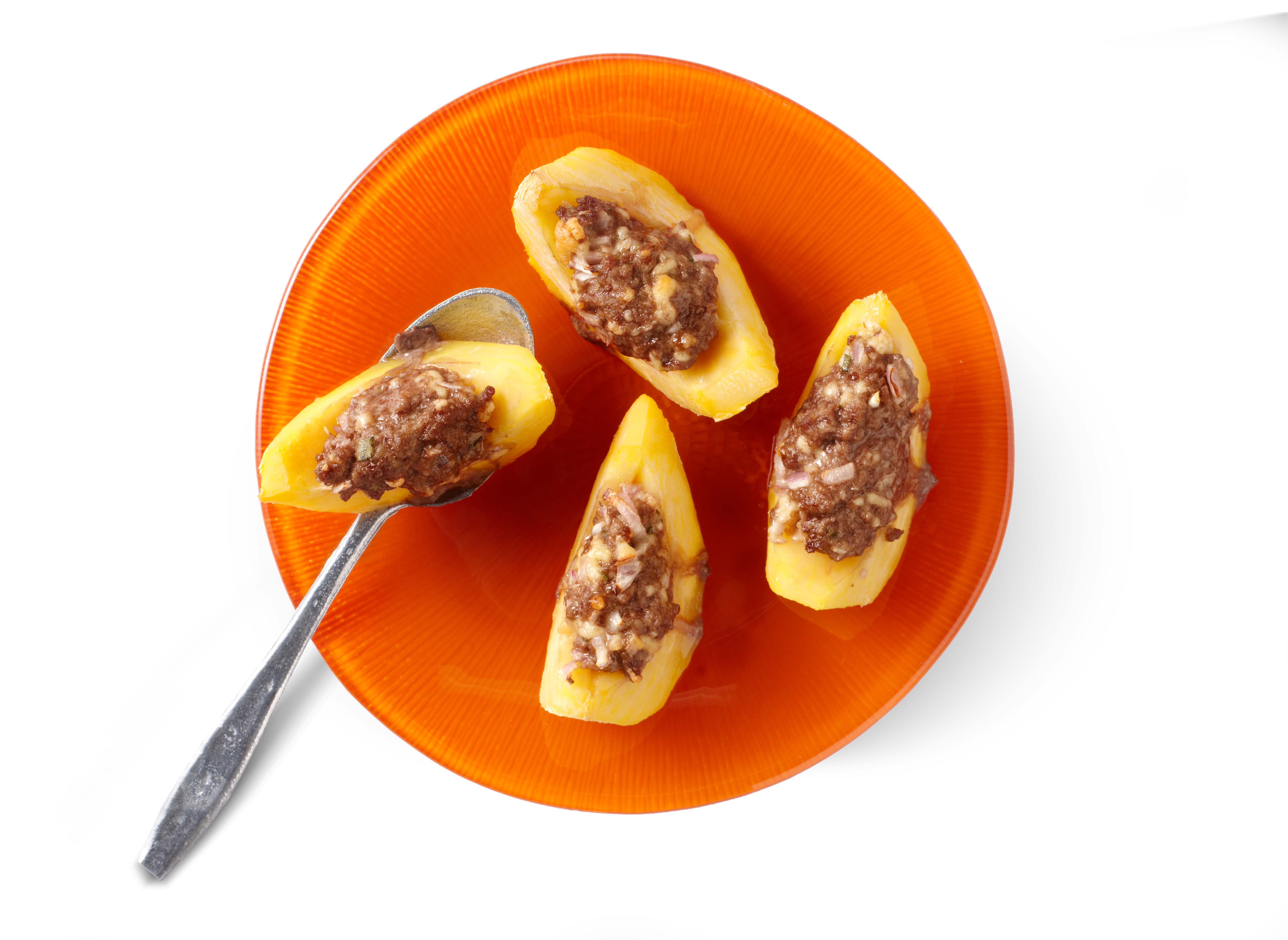 Gevulde koolraap uit de oven