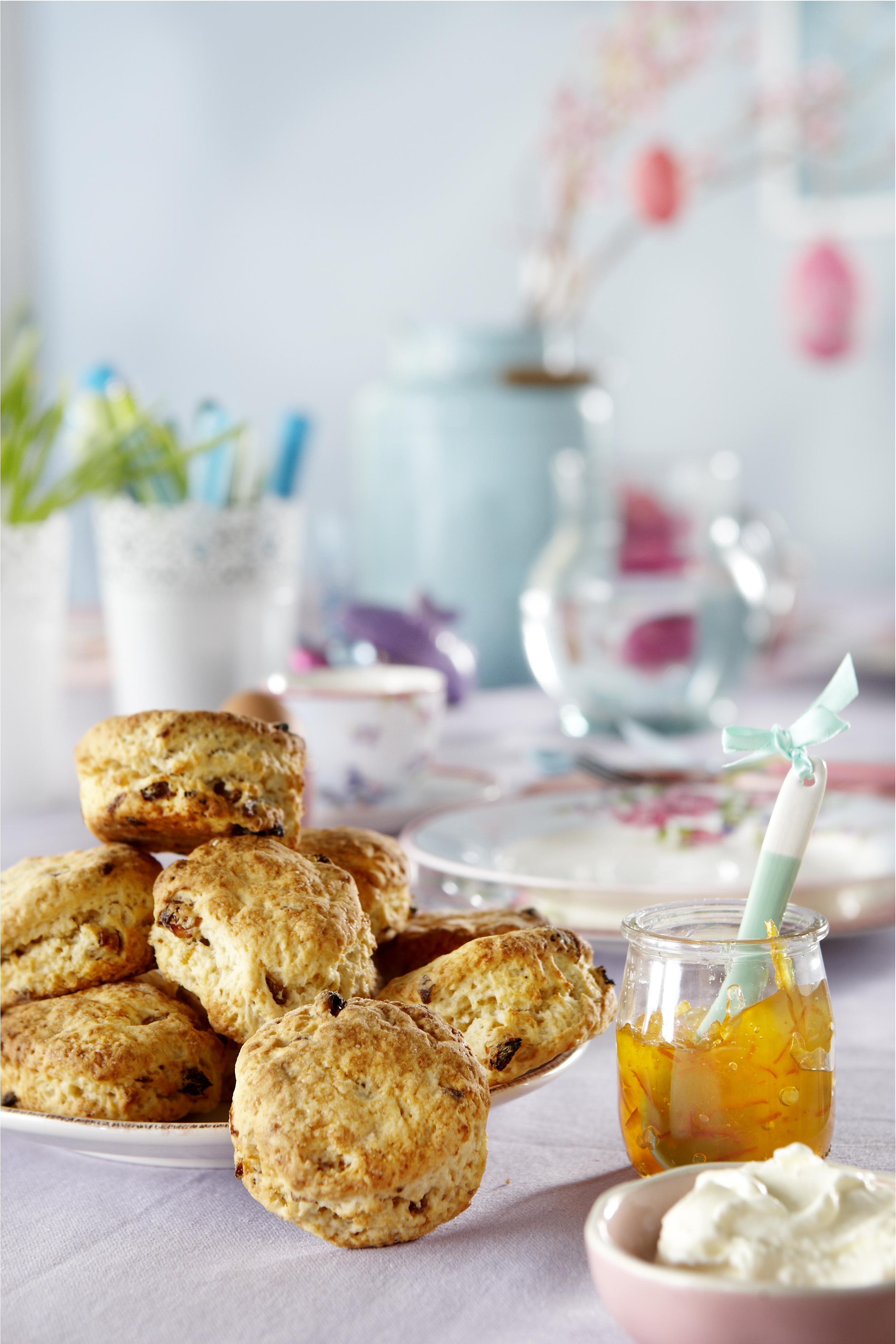 Scones met gedroogd fruit