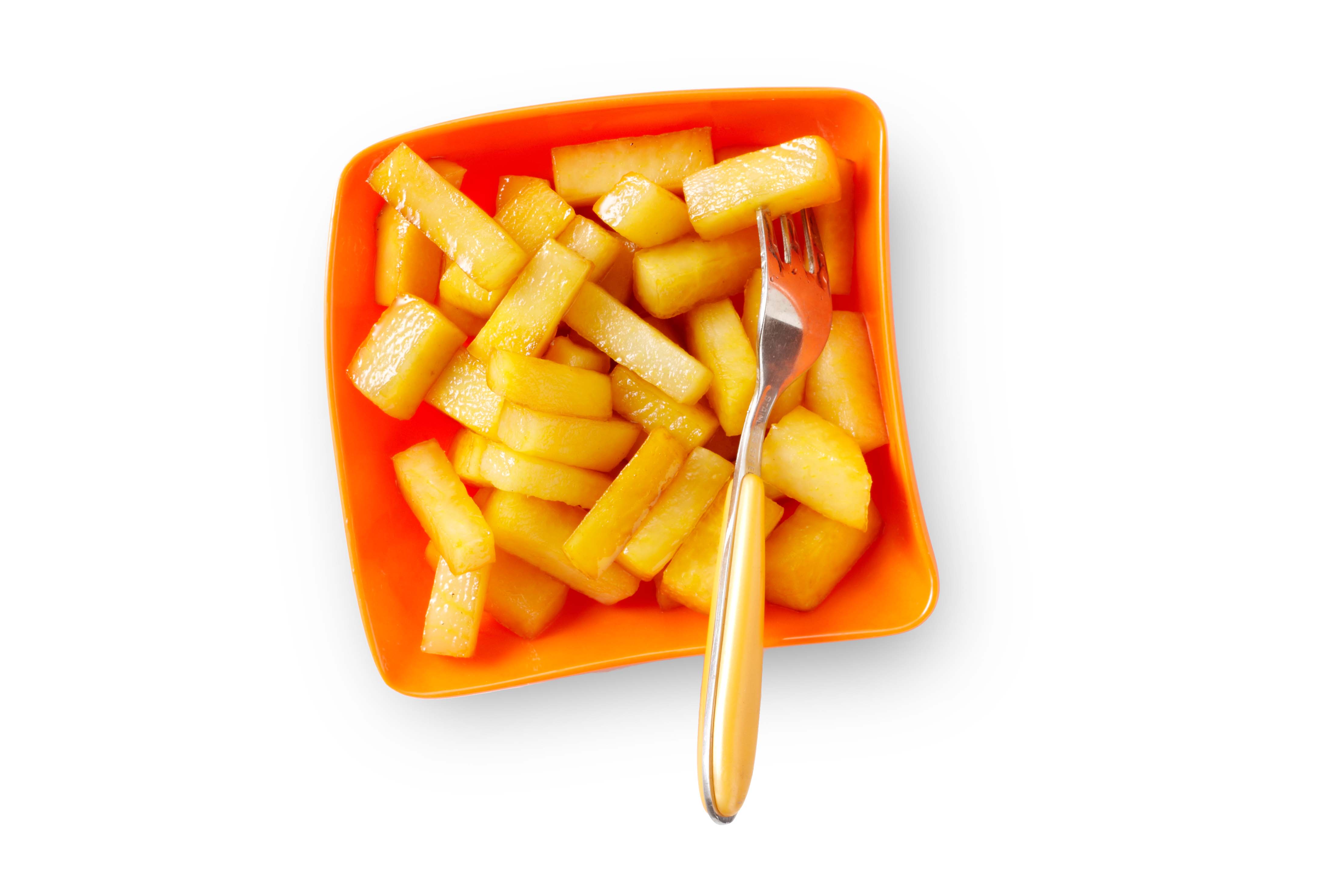 Koolraap gekaramelliseerd met honing