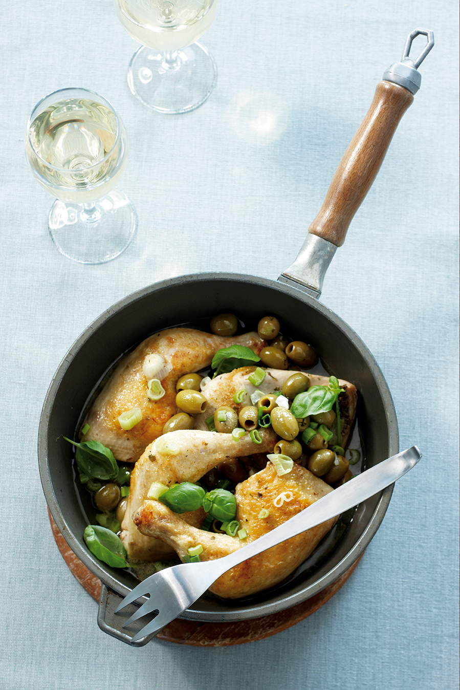 Kip van de wijnmaker