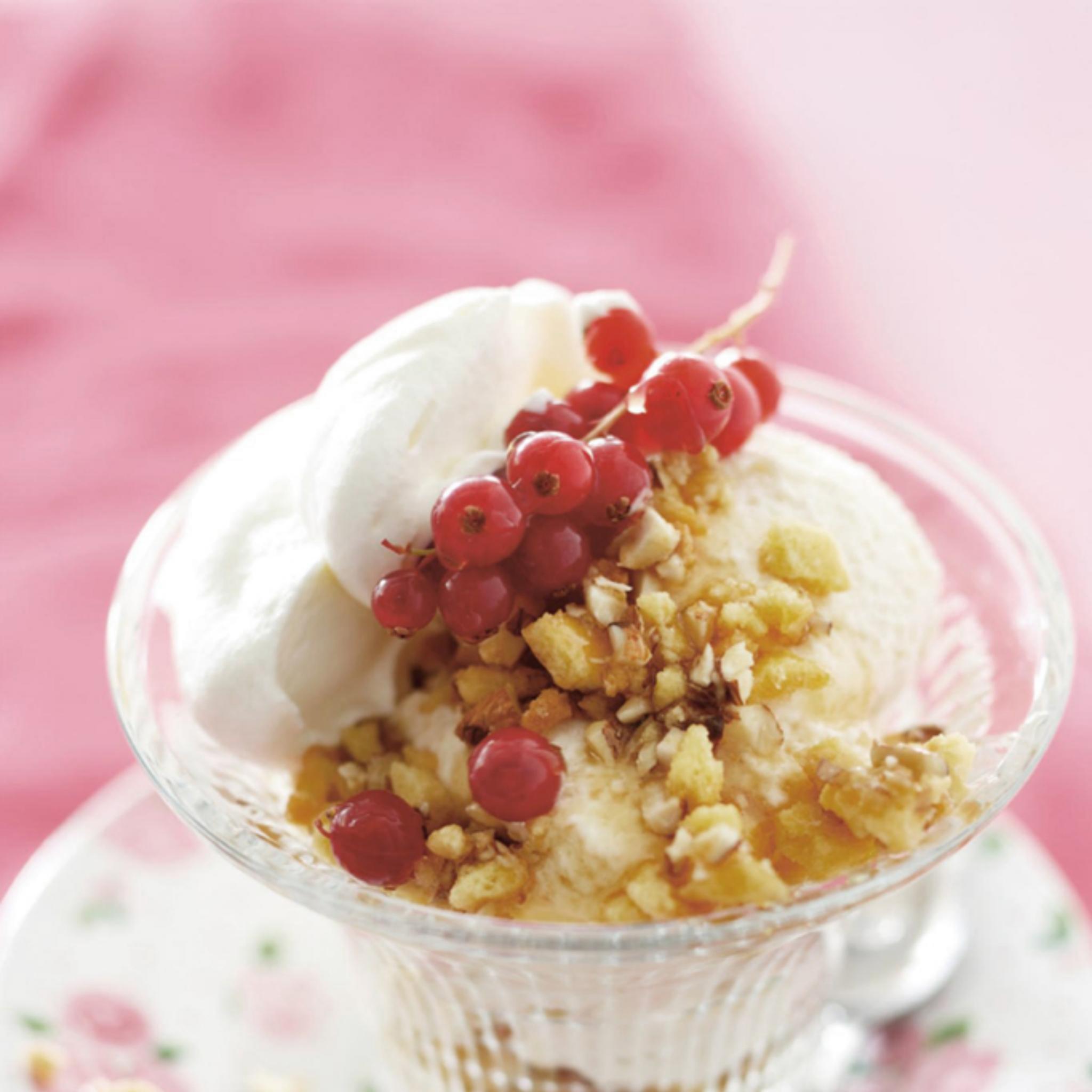 Krokante kokosmousse