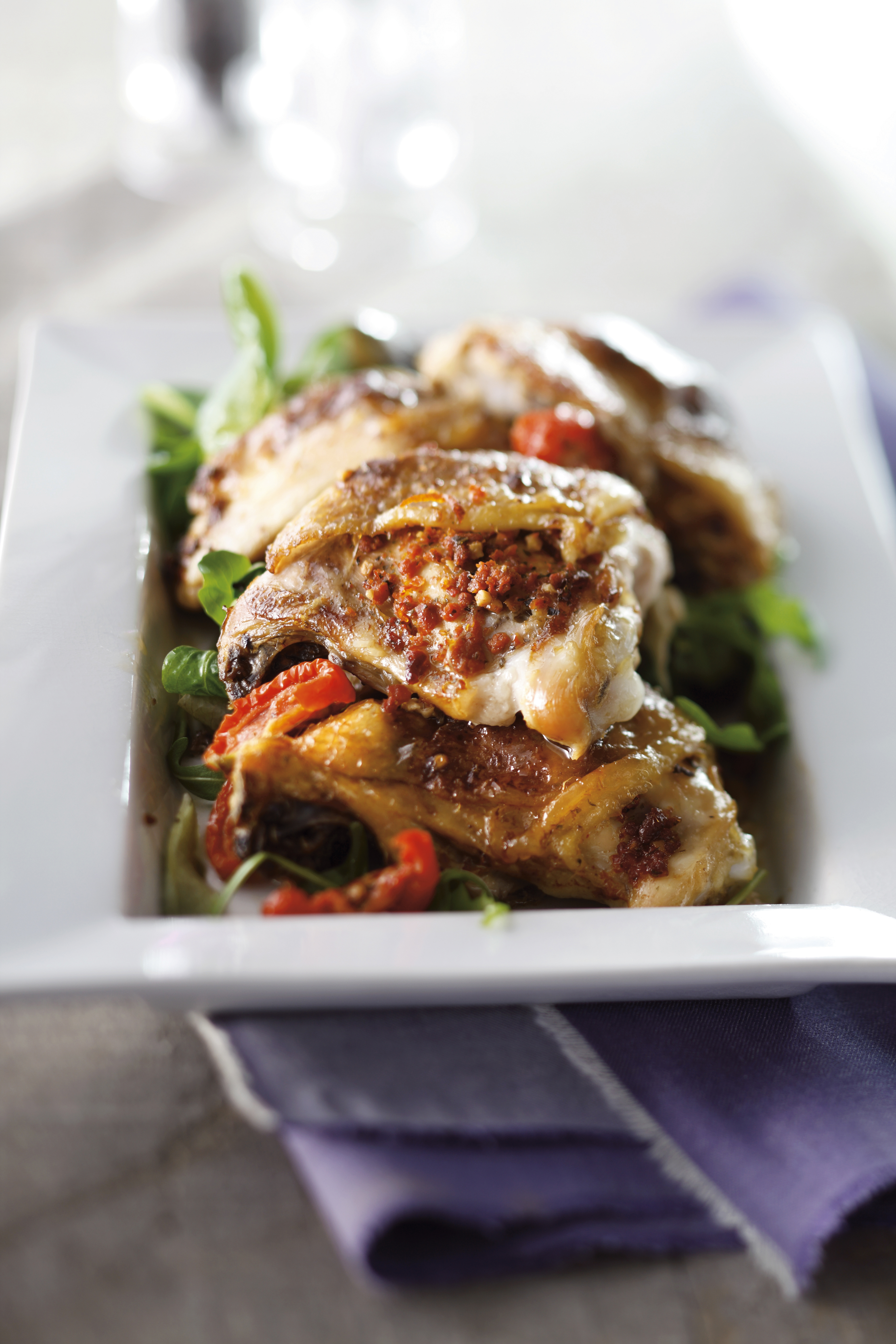 Gevulde kipkarbonades