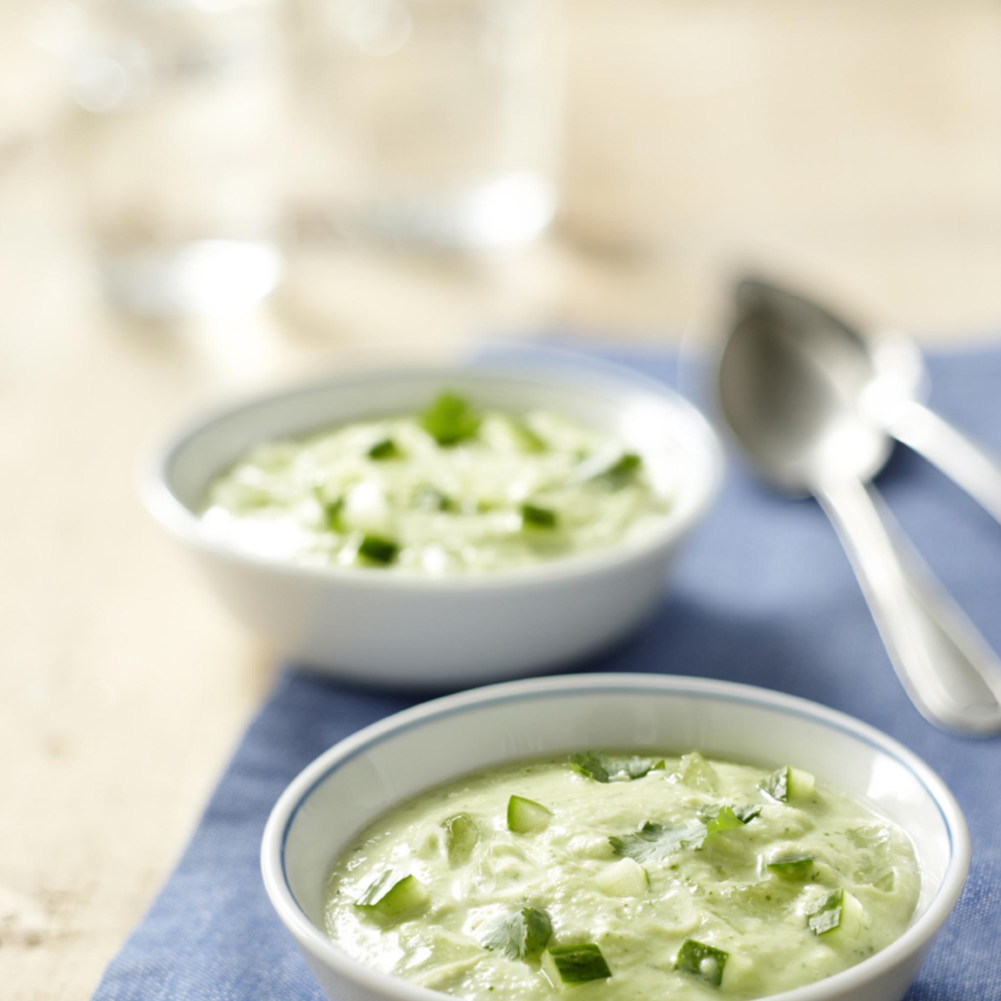 Gazpacho van avocado