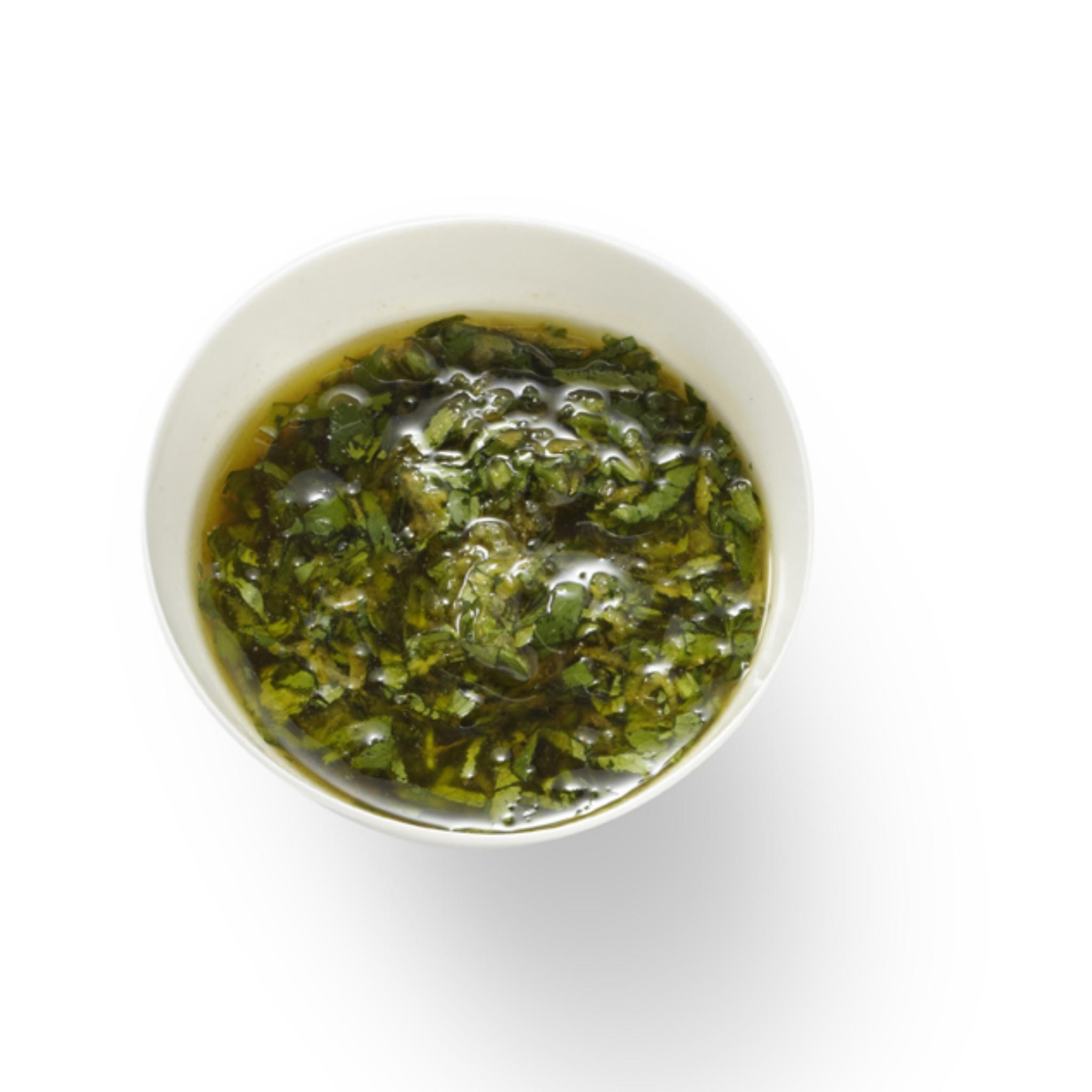 Citroen en korianderdressing