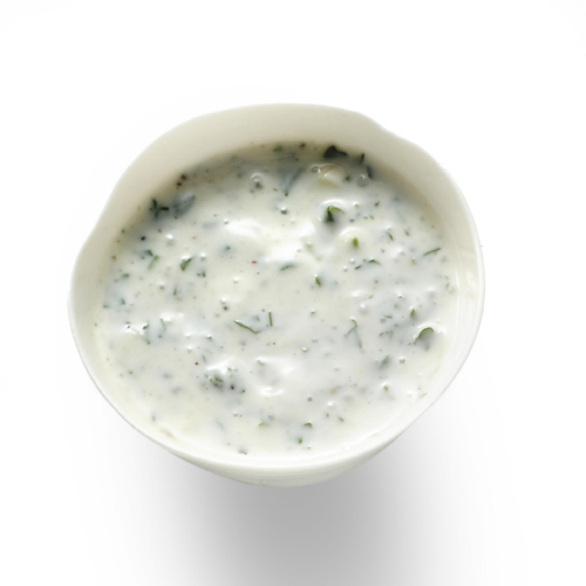 Yoghurt met knoflook