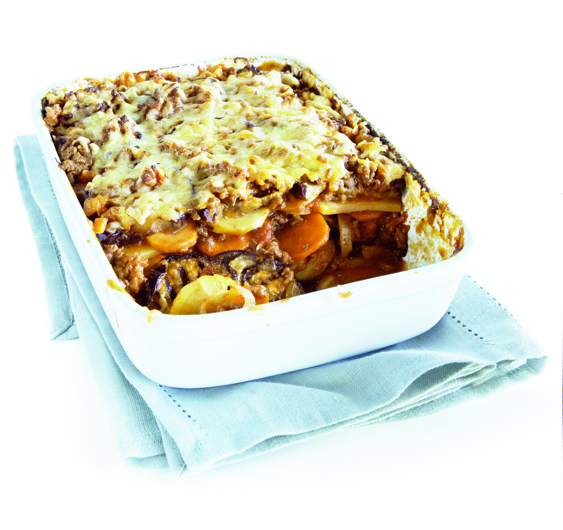 Groente-gehaktschotel