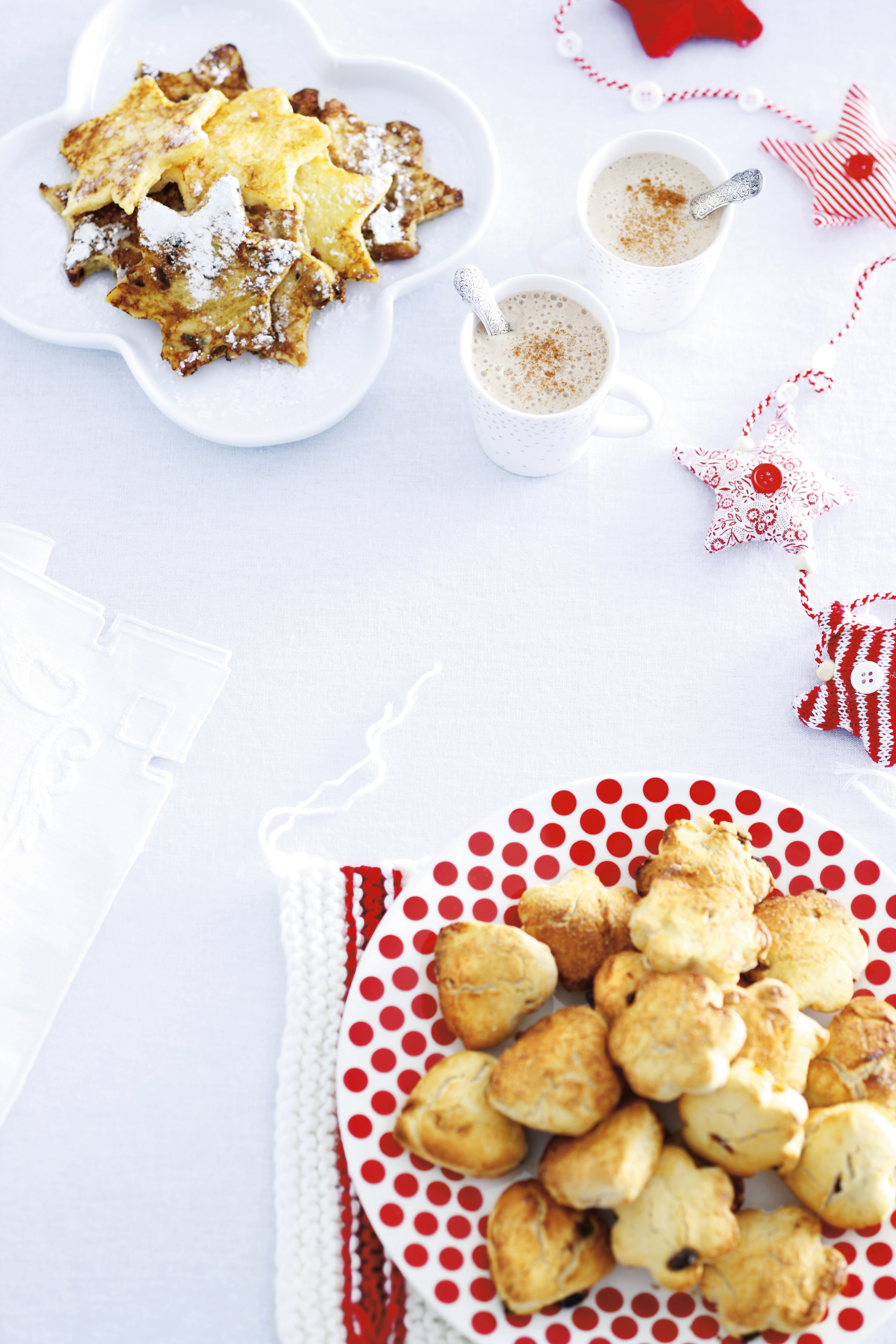 Scones met cranberry's en abrikozen