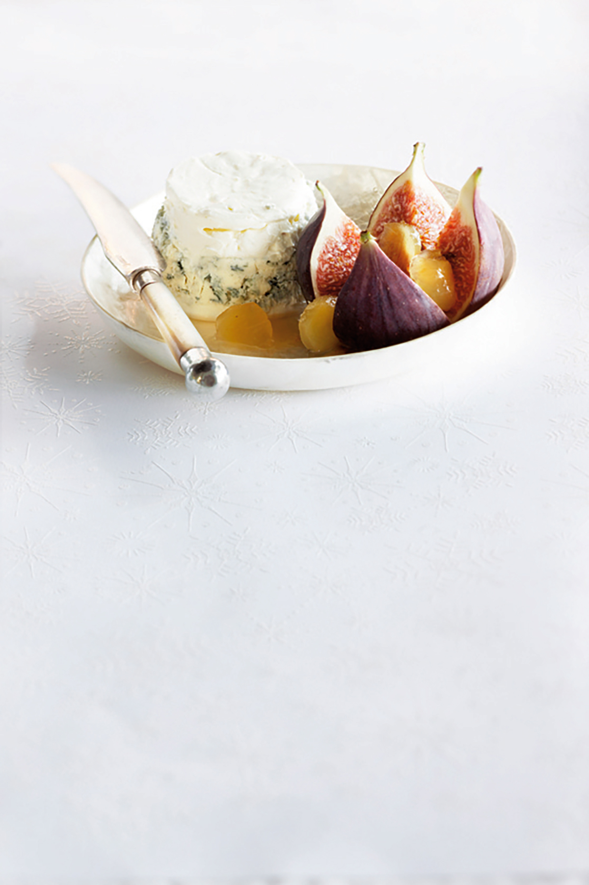 Roomkaastaartje met vijgen en gember