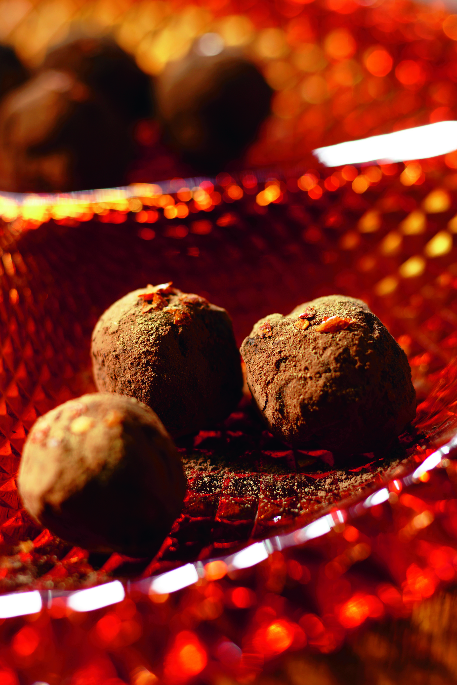 Chocoladetruffels met chili