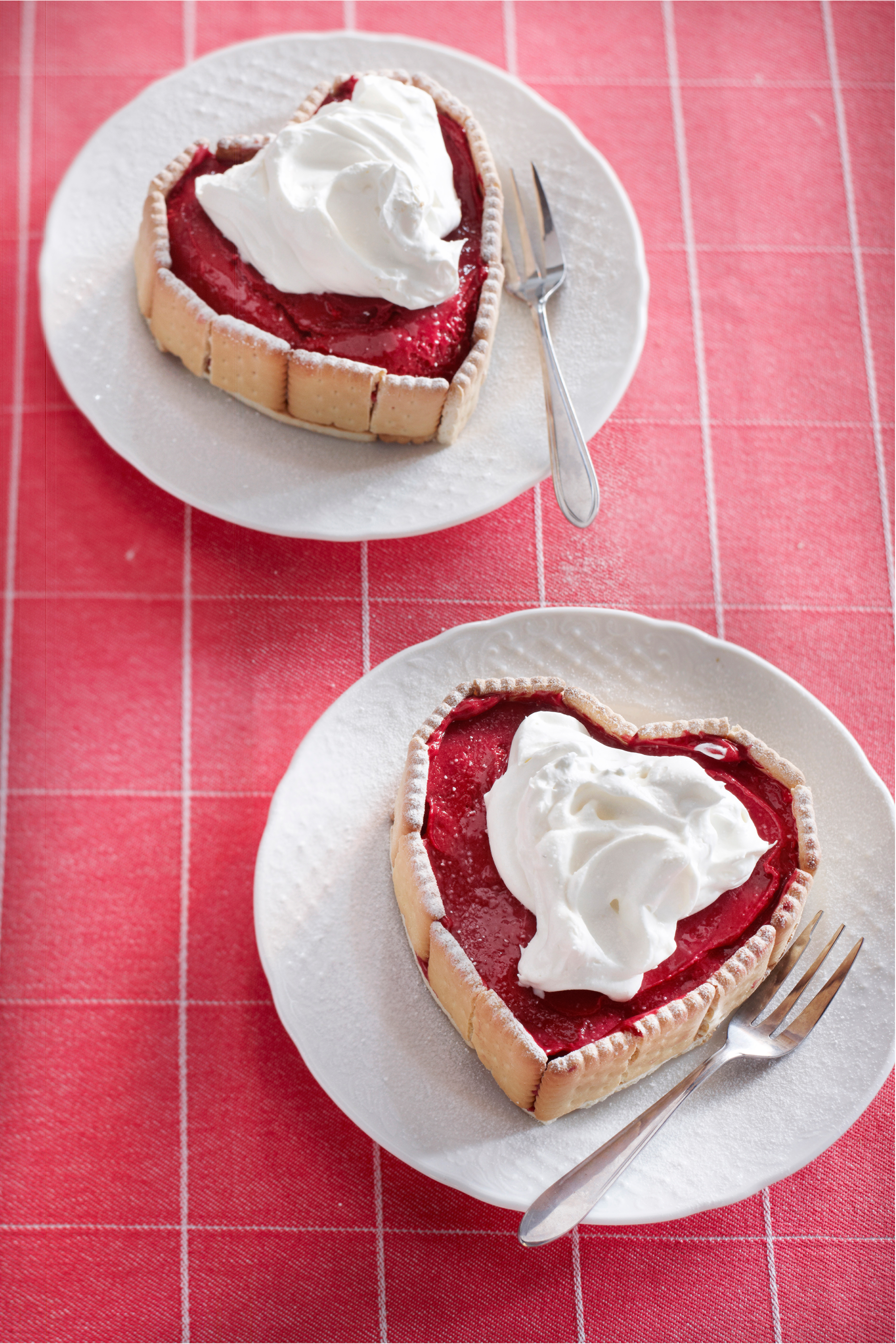 IJstaartjes met bosbessensorbet