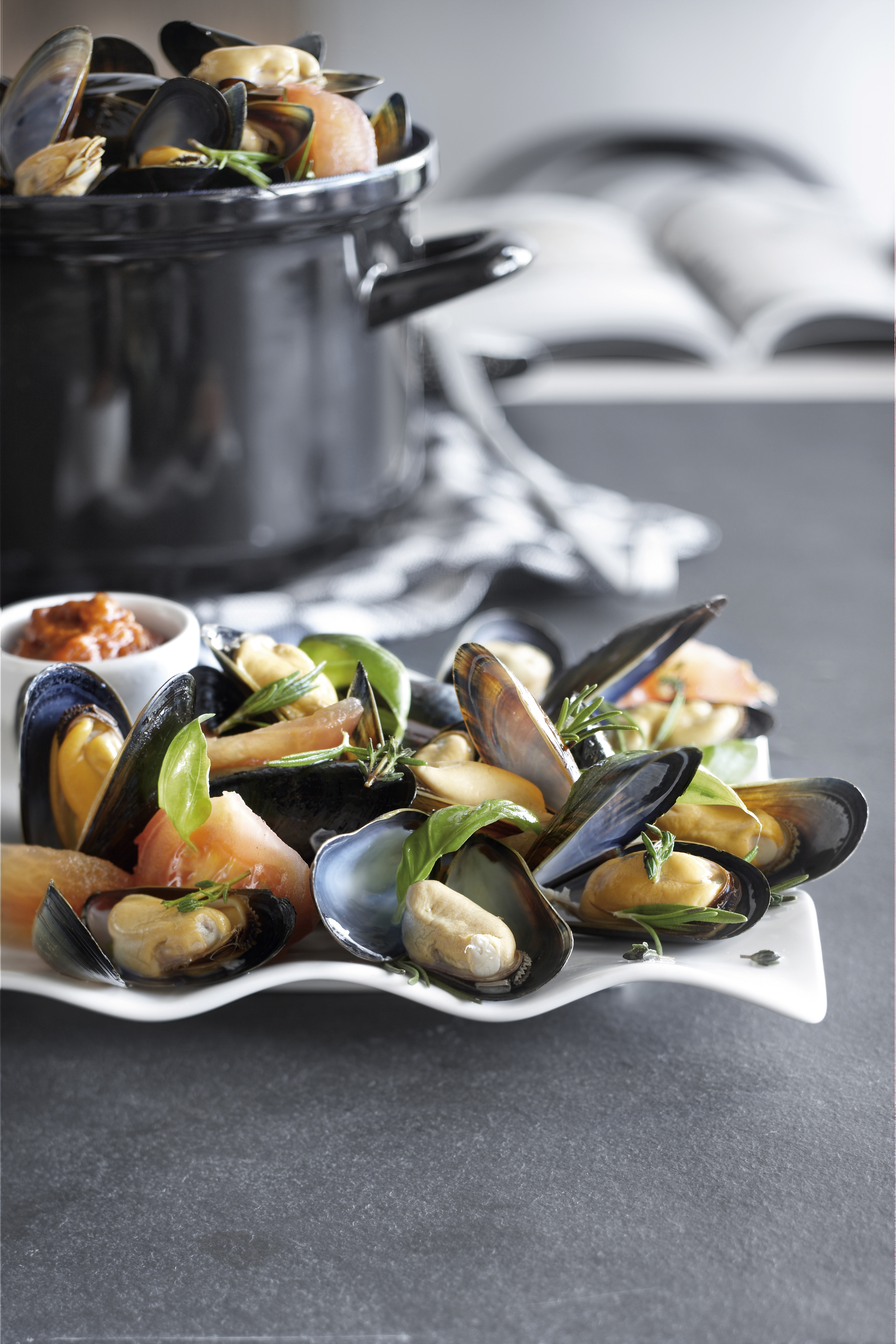 Siciliaanse mosselpan