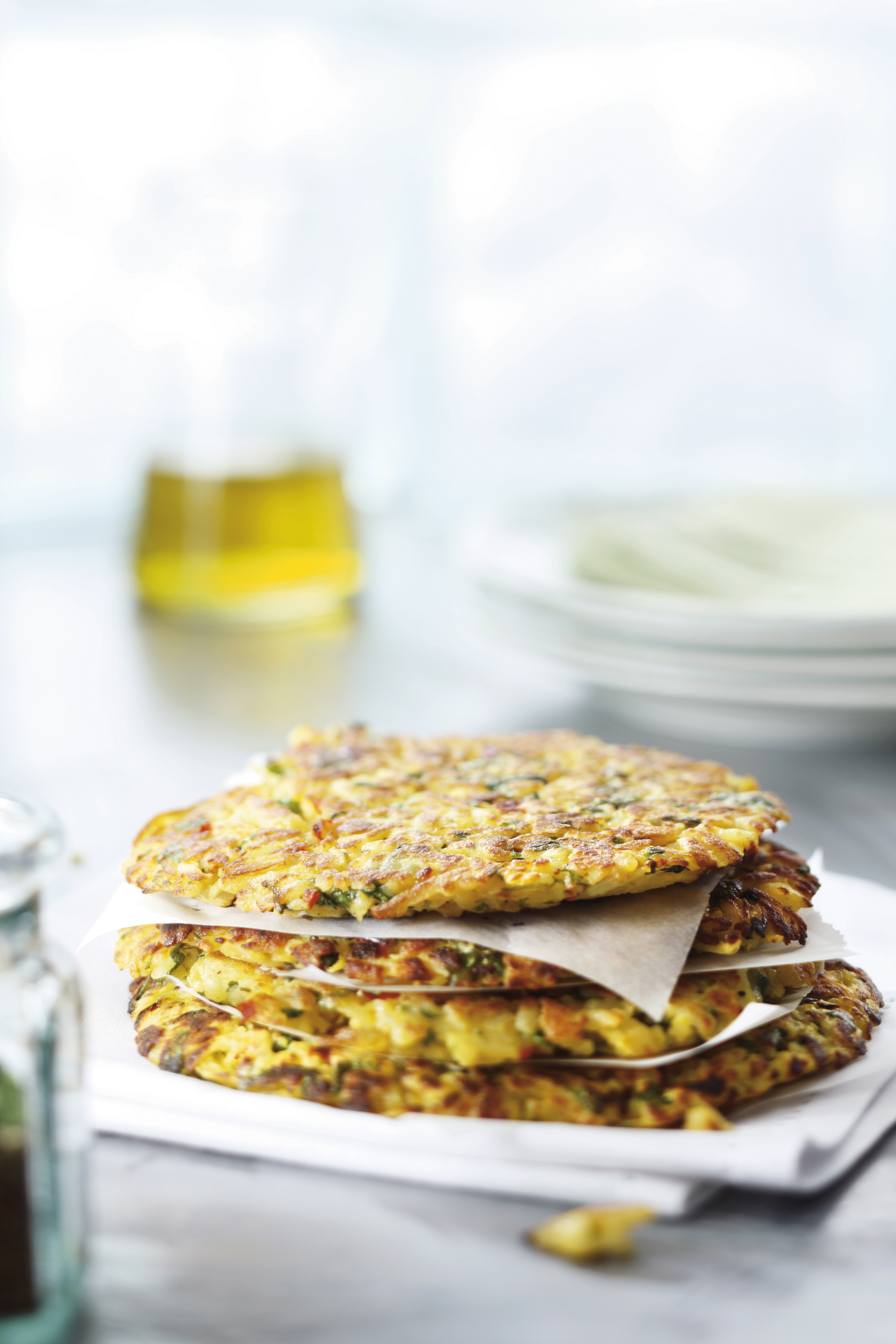 Pikante aardappelkoeken