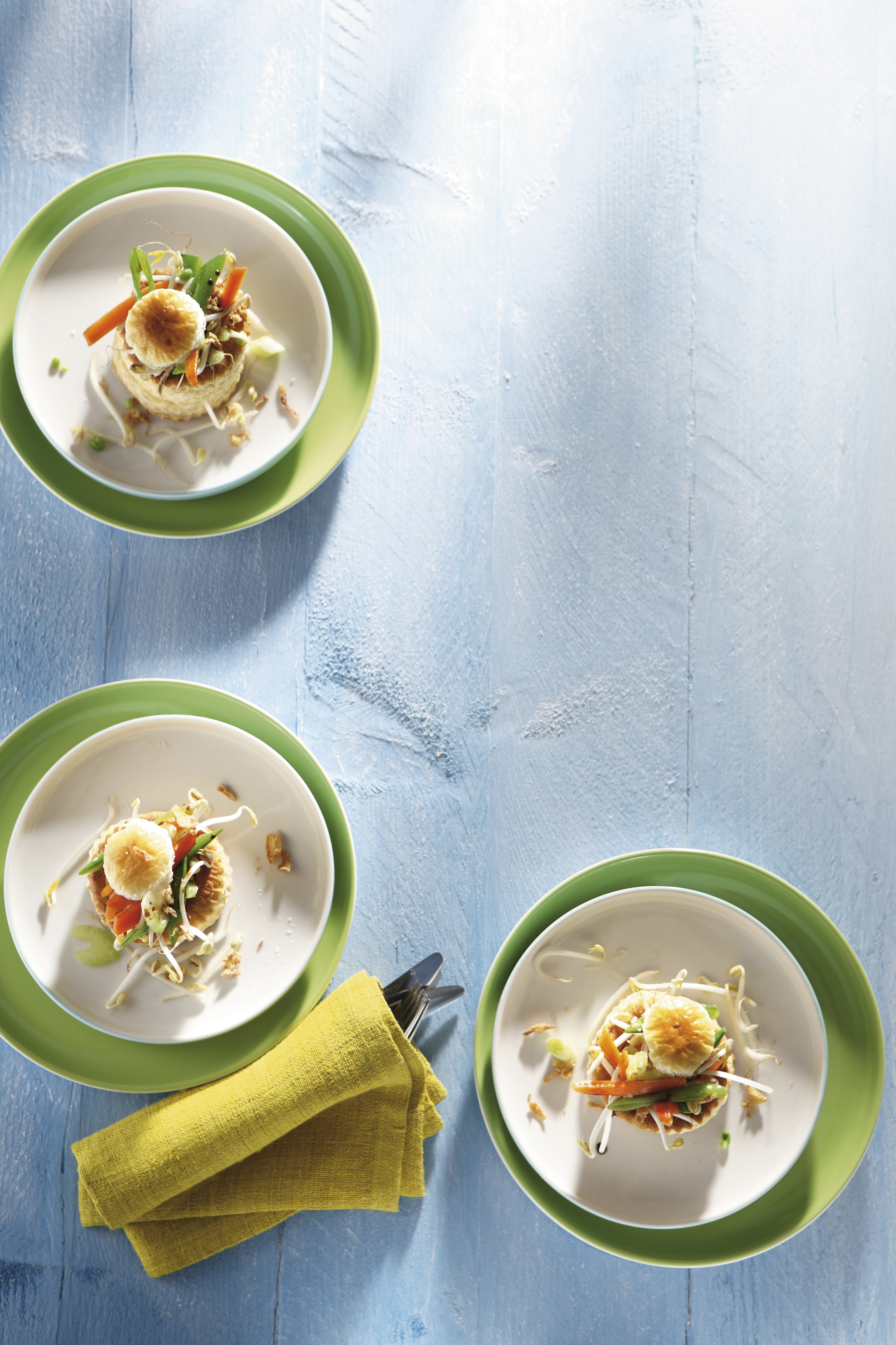 Pasteitje met groenten