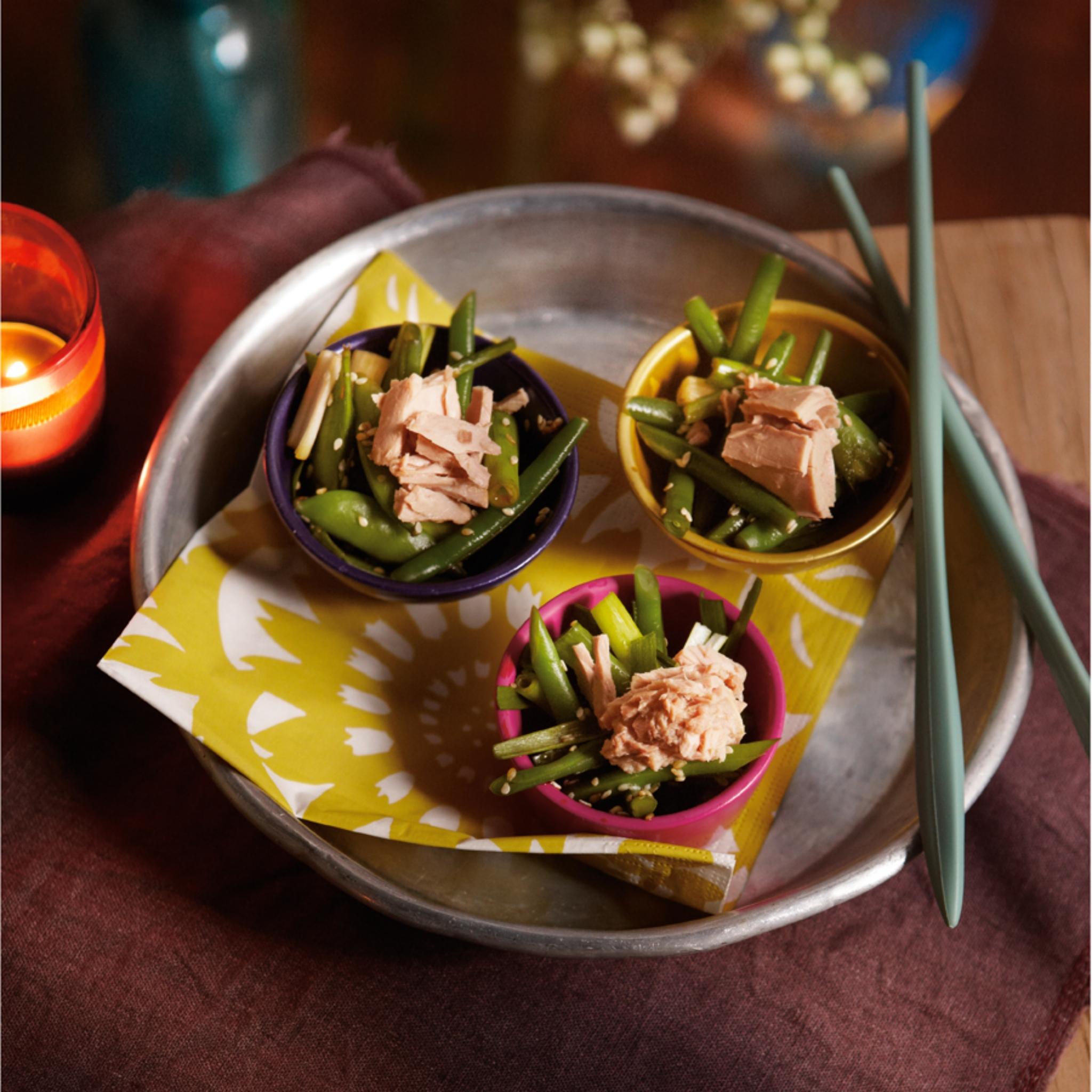 Japanse boontjessalade