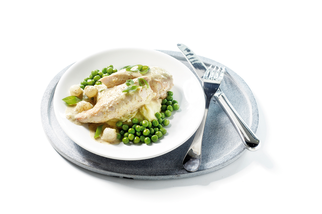 Kip met bosui en zilverui