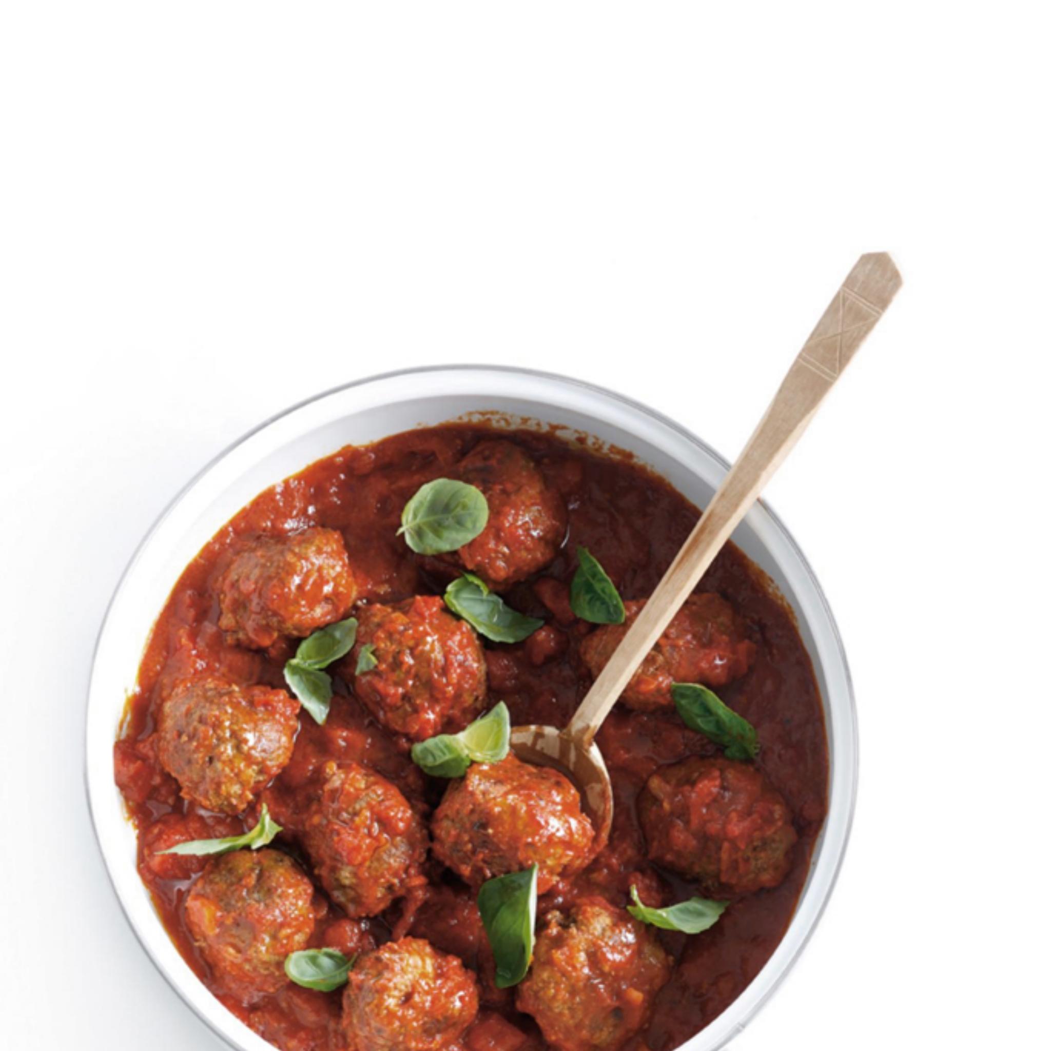 Gehaktballetjes in tomatensaus