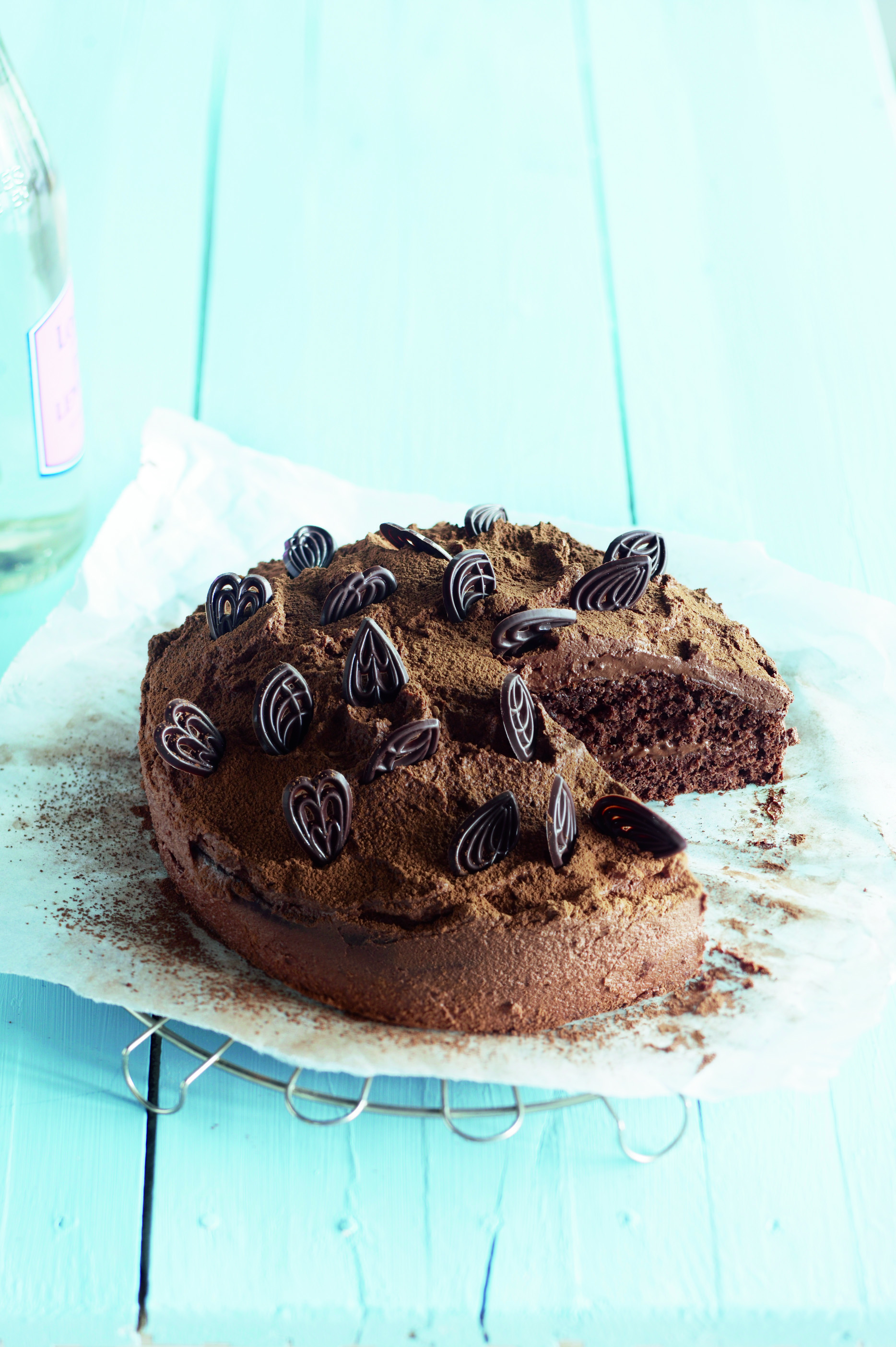 Chocoladetruffeltaart