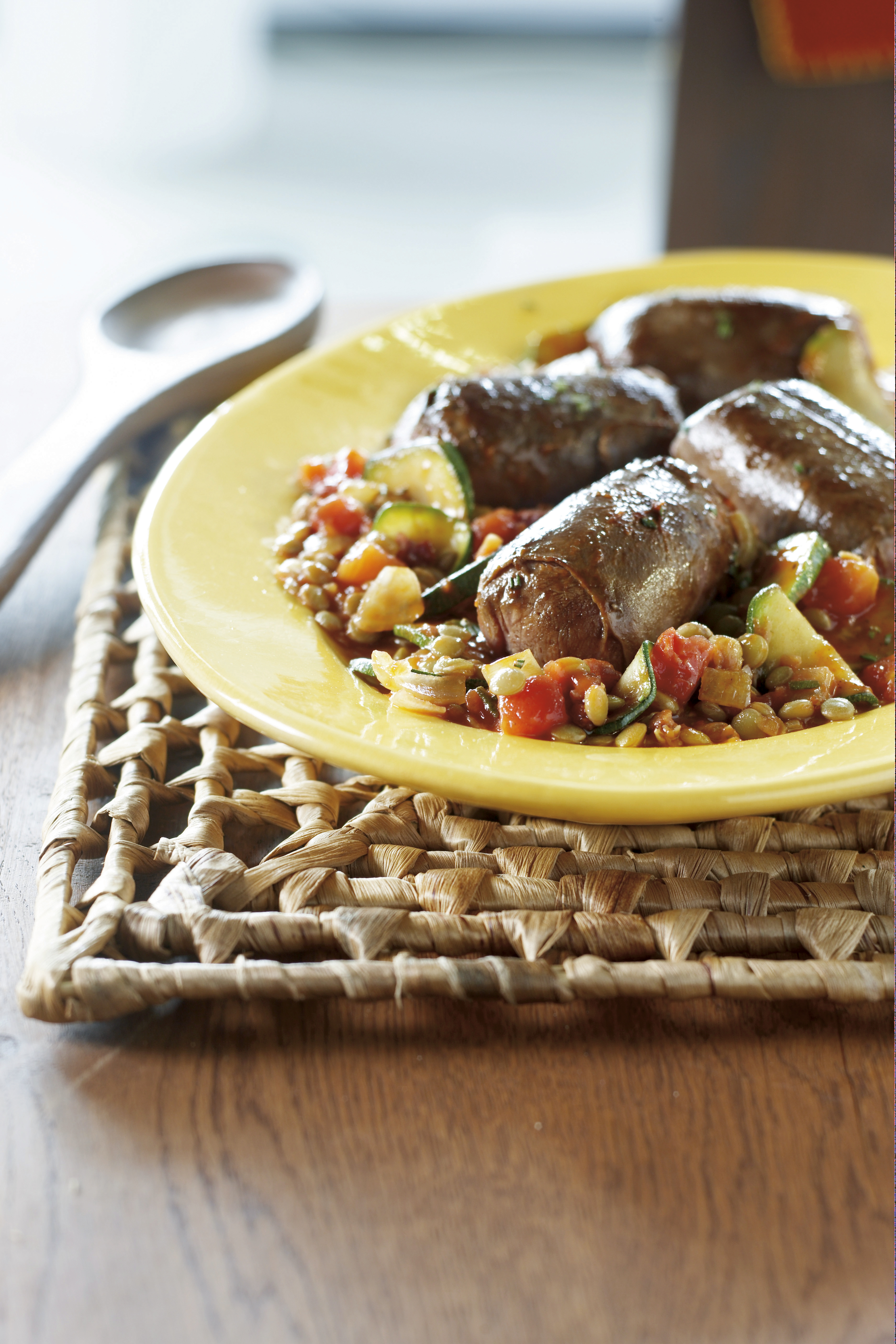 Linzenschotel met rundervinken