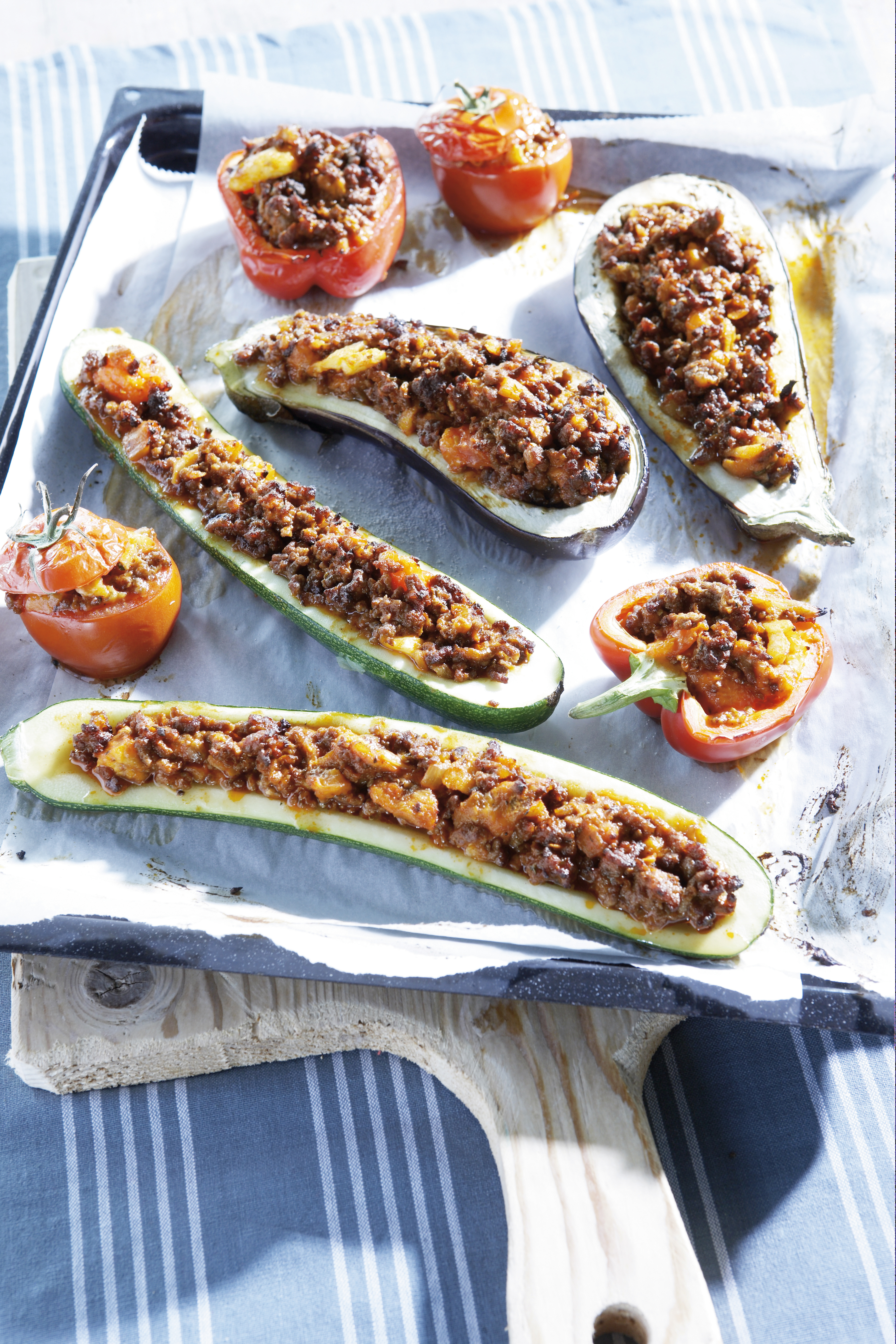 Gevulde groentenschotel