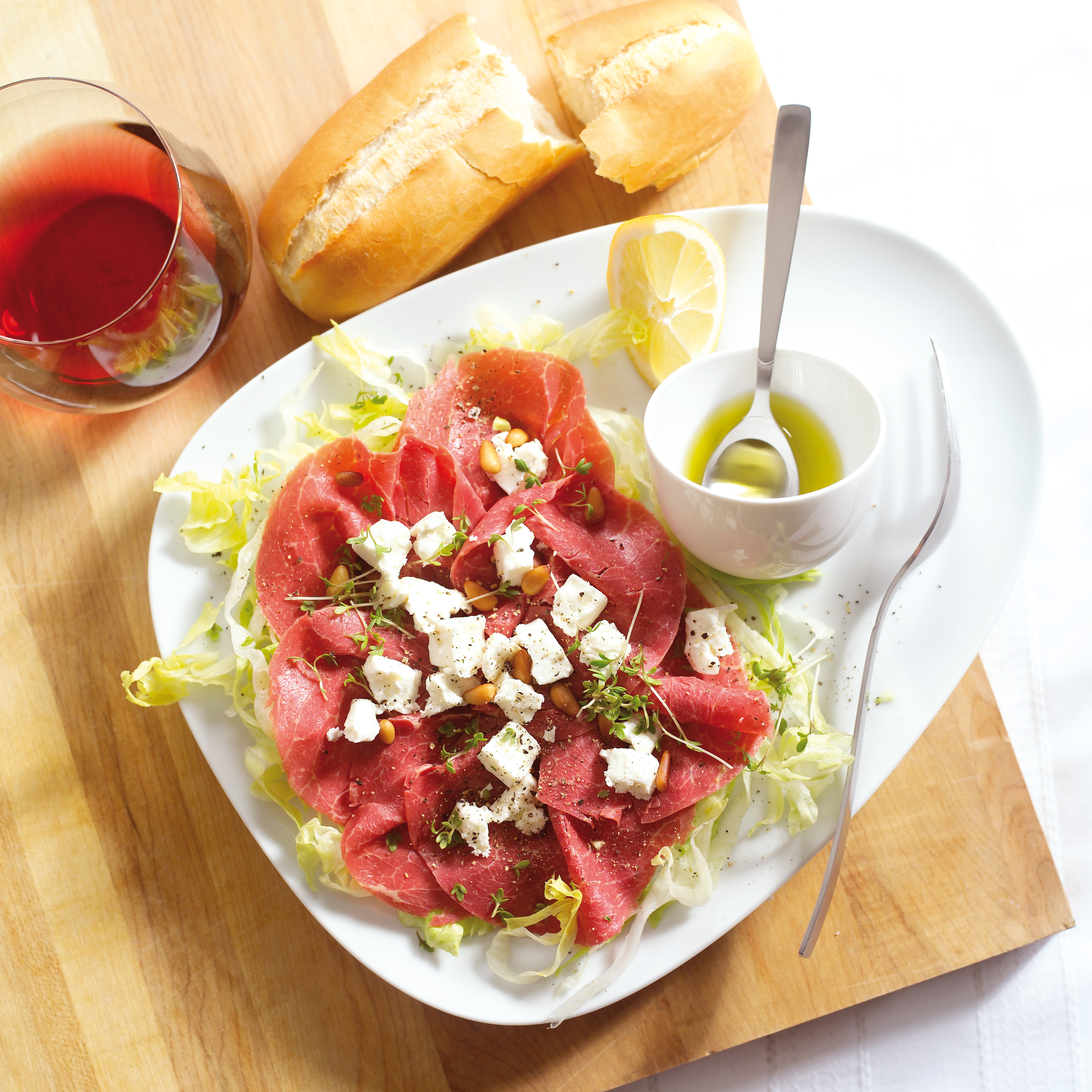 Carpaccio van rosbief