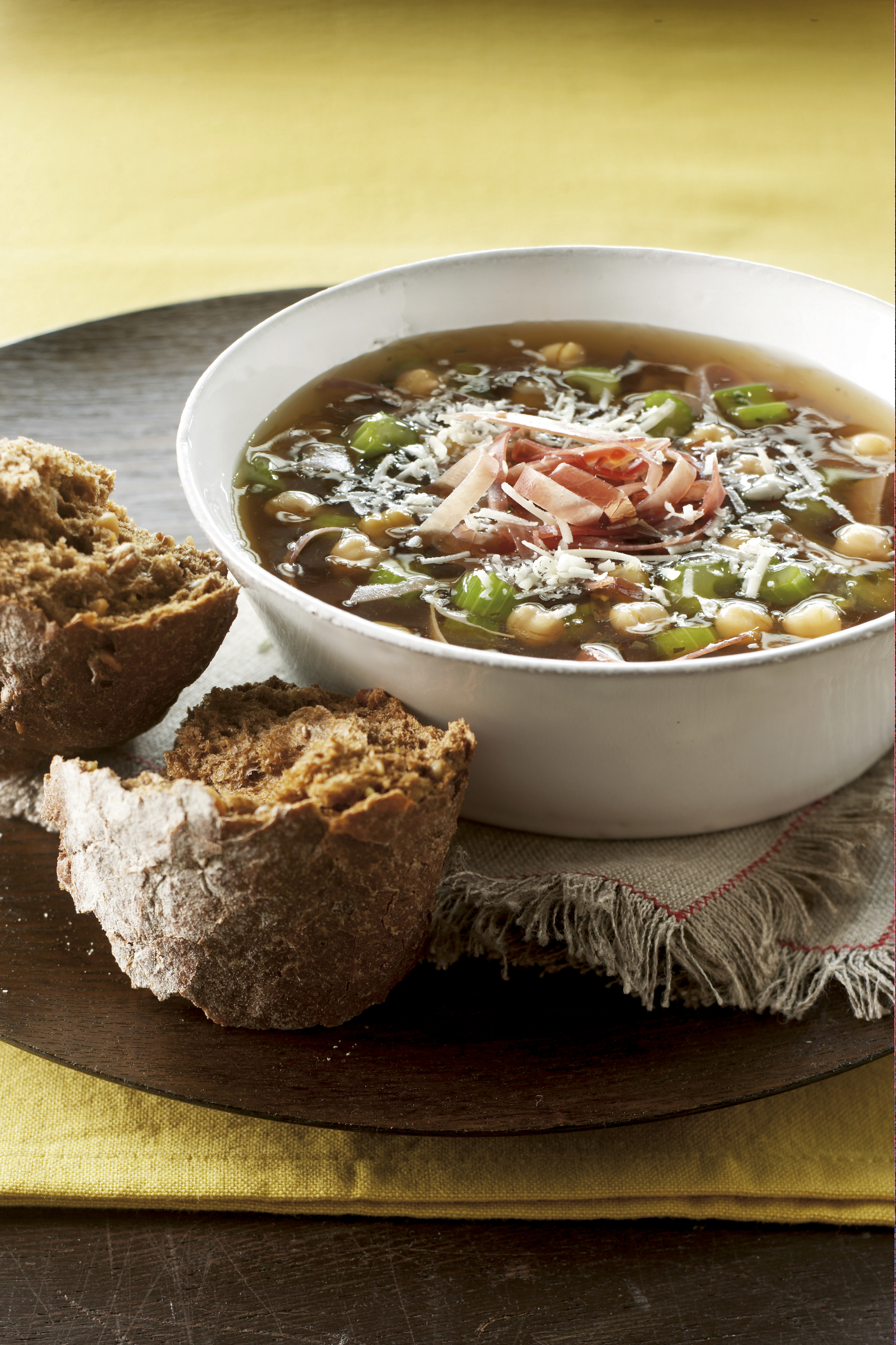 Mediterrane kikkererwtensoep