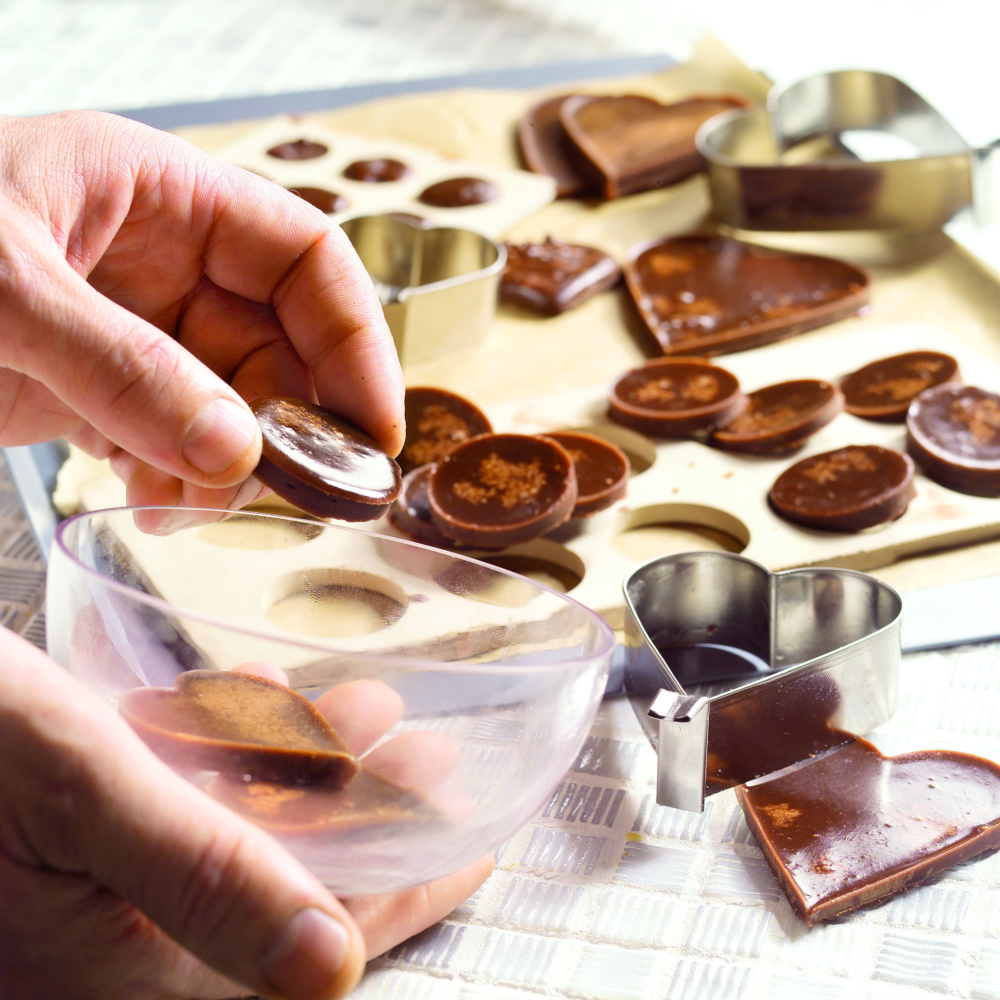 Chocolade borstplaat