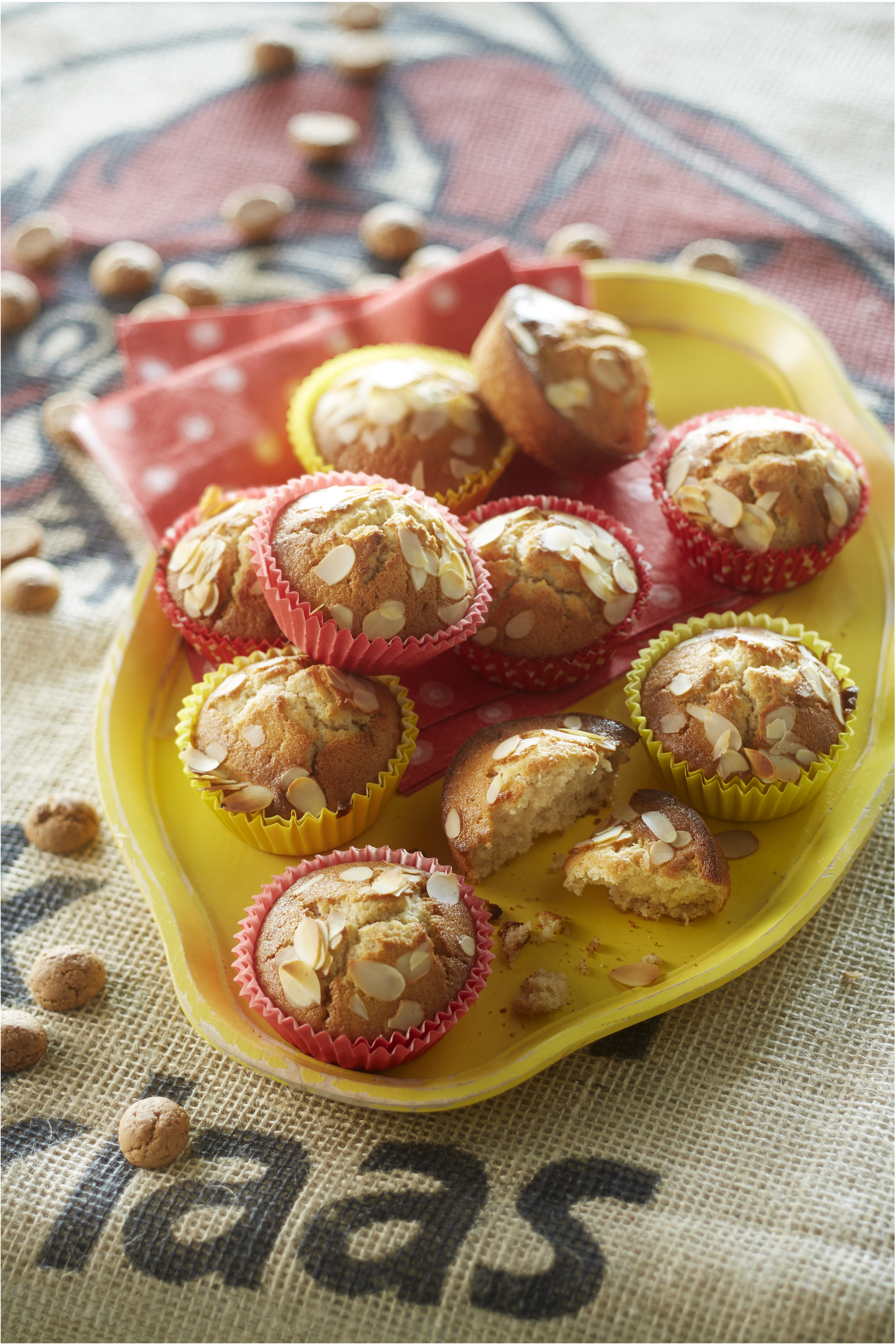 Speculaasmuffins met amandel