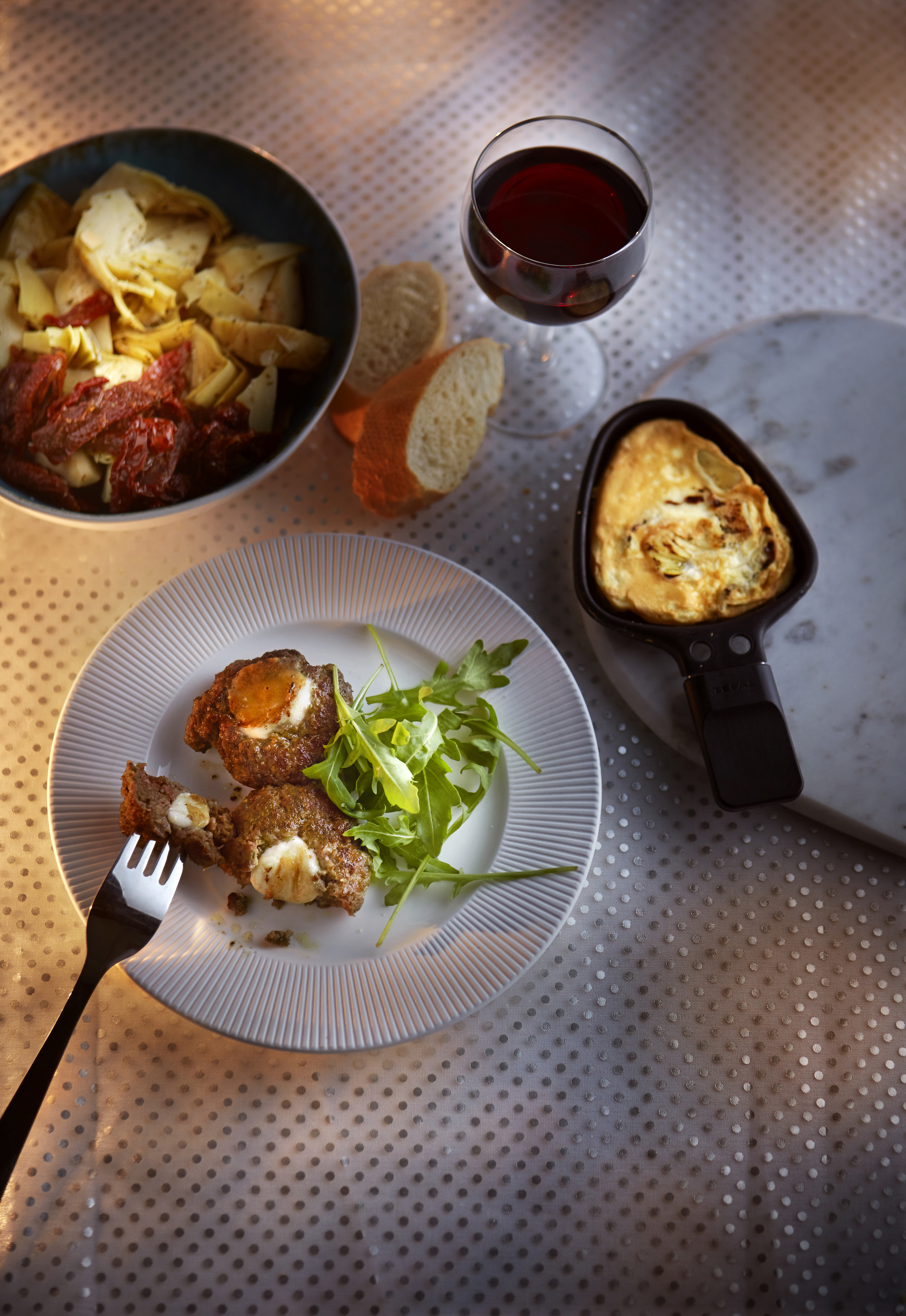 Mozzarellaburgertjes