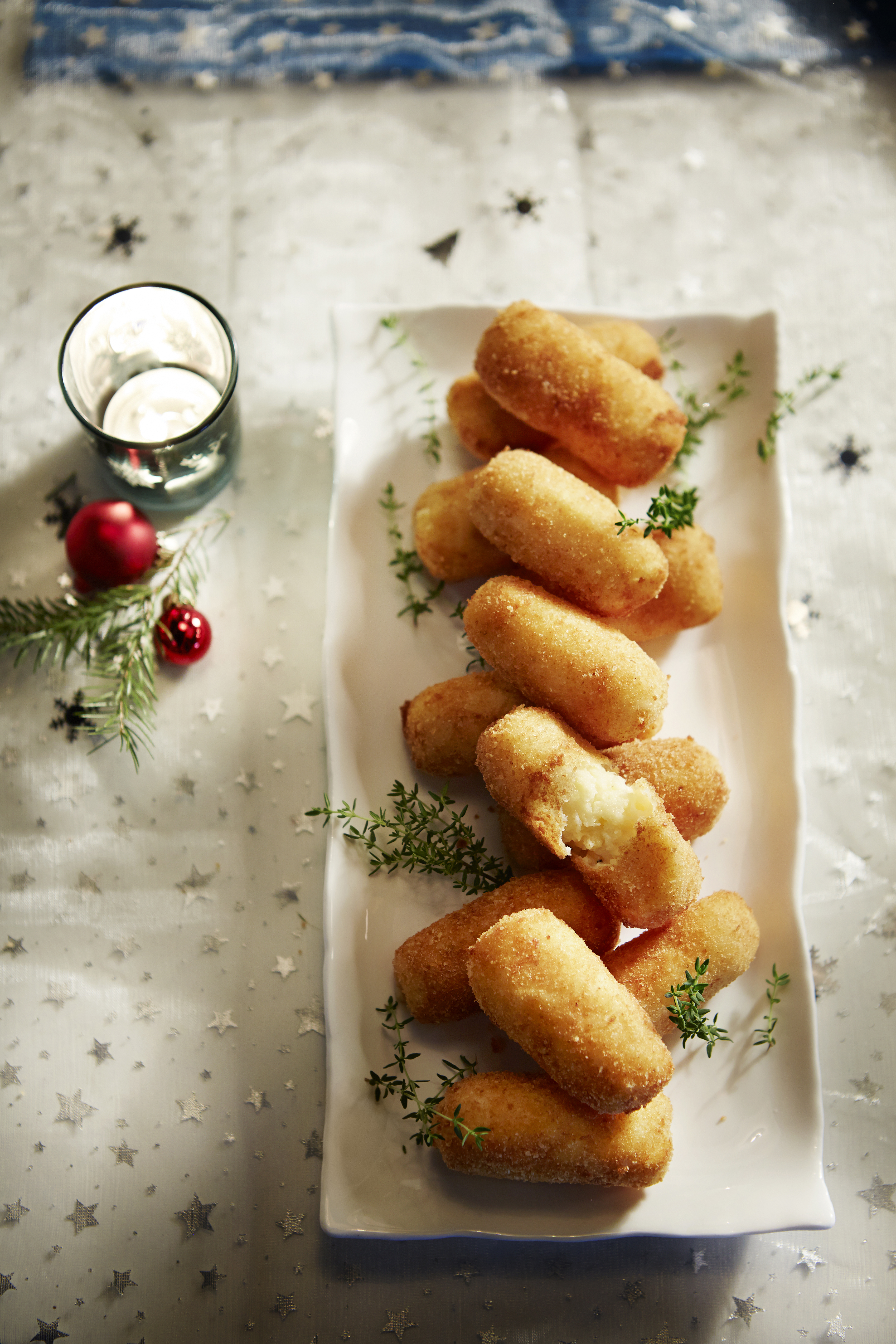 Knolselderijkroketjes met oude kaas