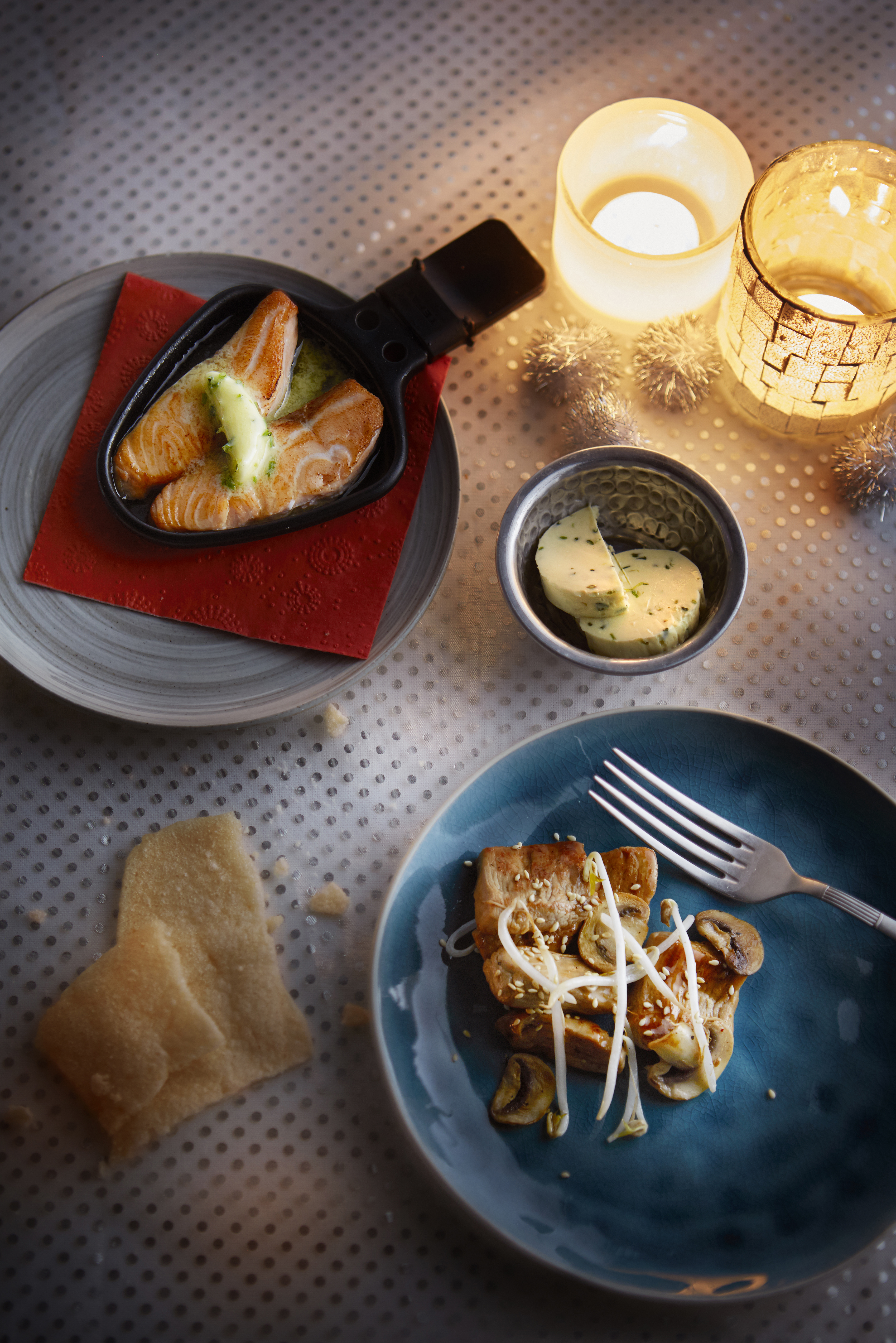 Zalm met bieslook-limoenboter