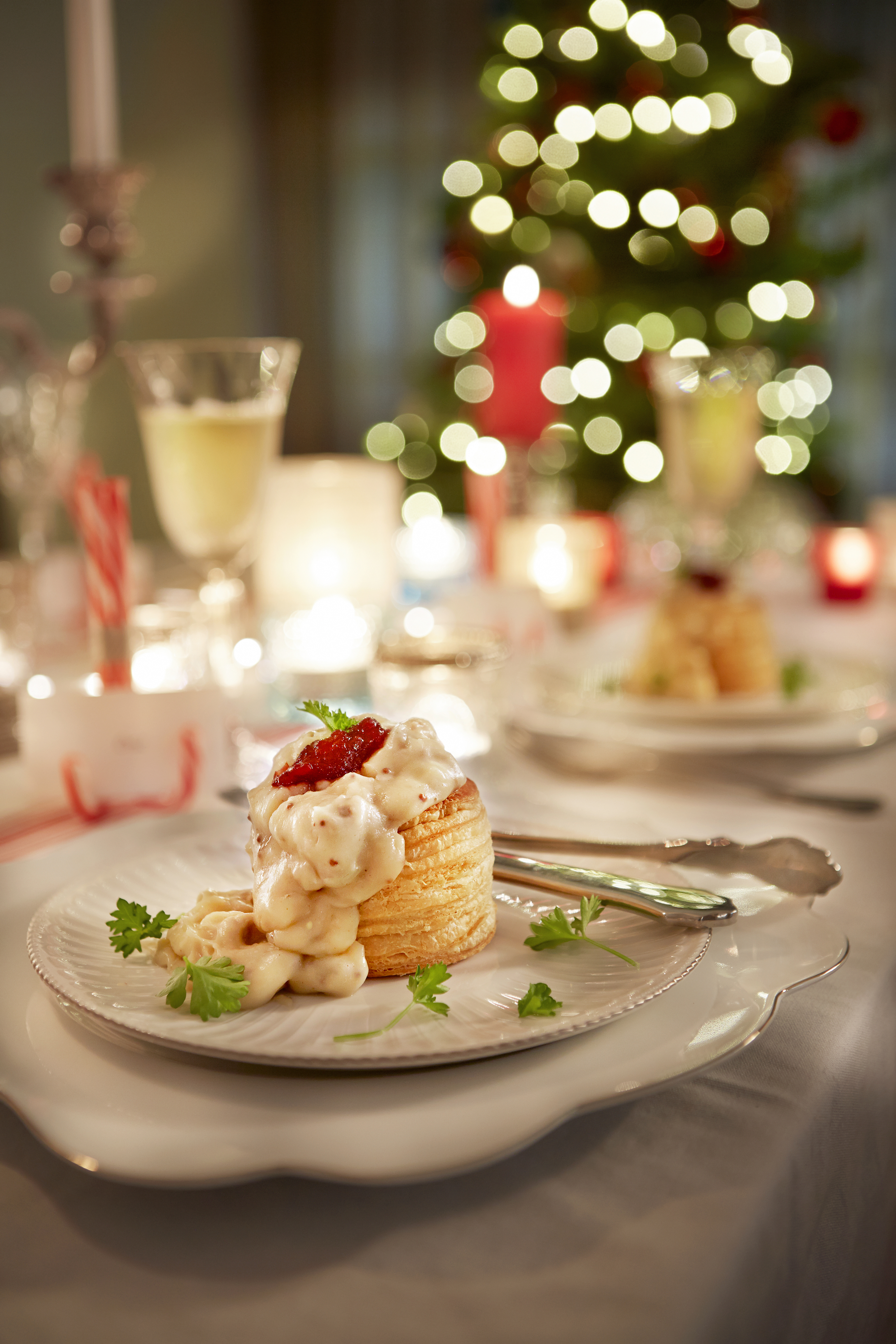 Kalfspasteitje met cranberry