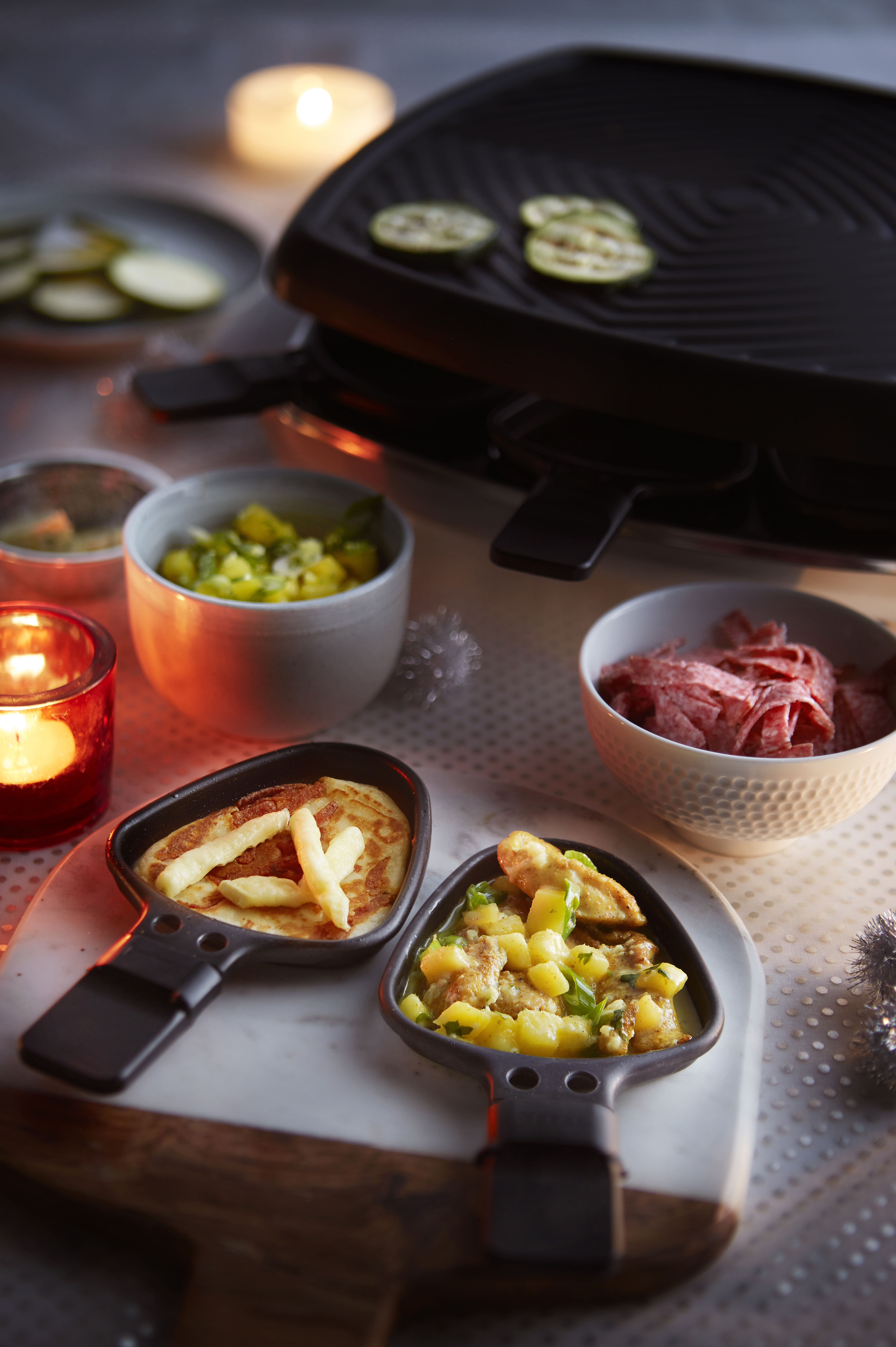 Salami-kaaspannenkoekjes