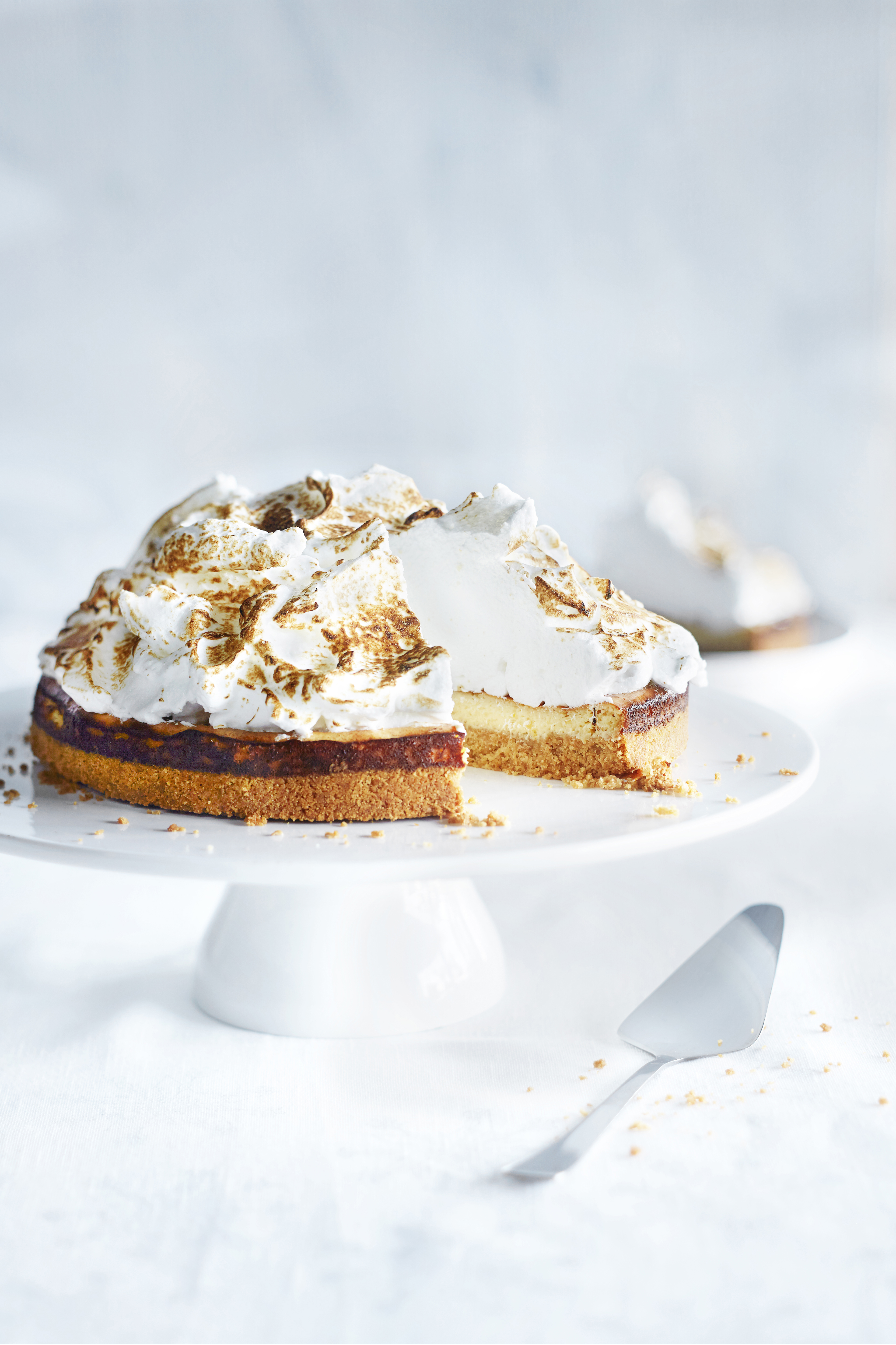 Citroentaart met meringue