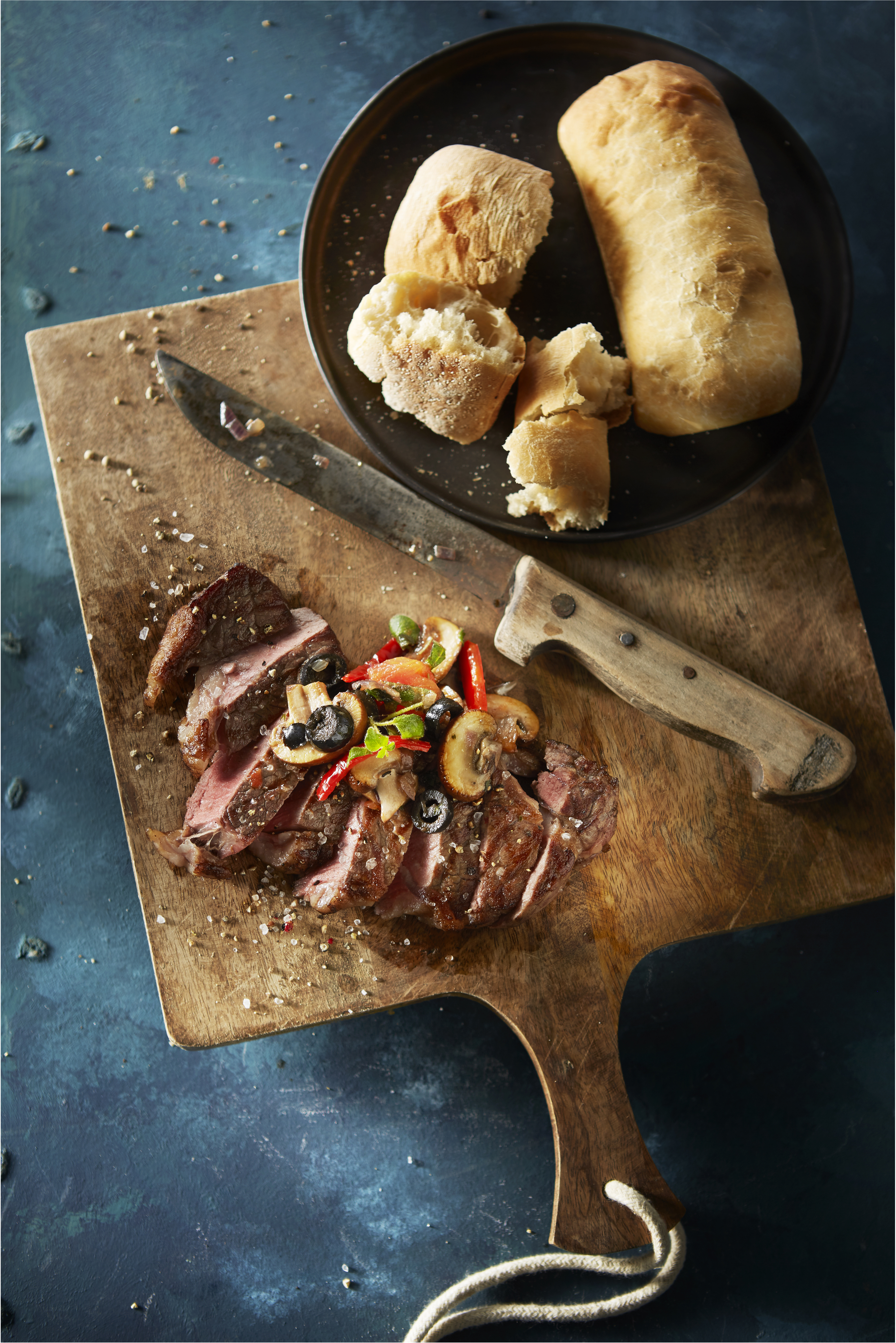 Steak à la pizzaiola