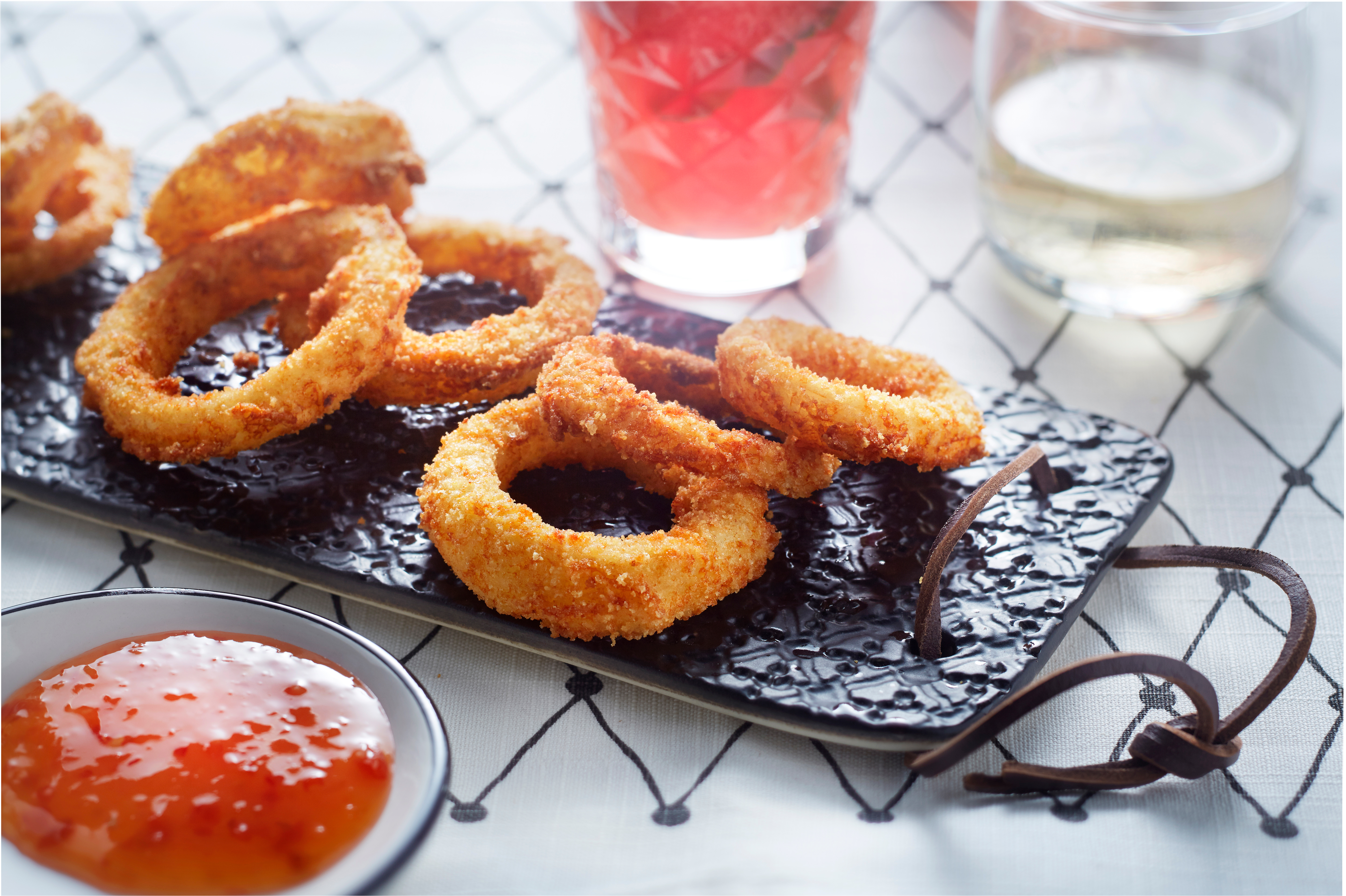 Parmezaan-uienringen