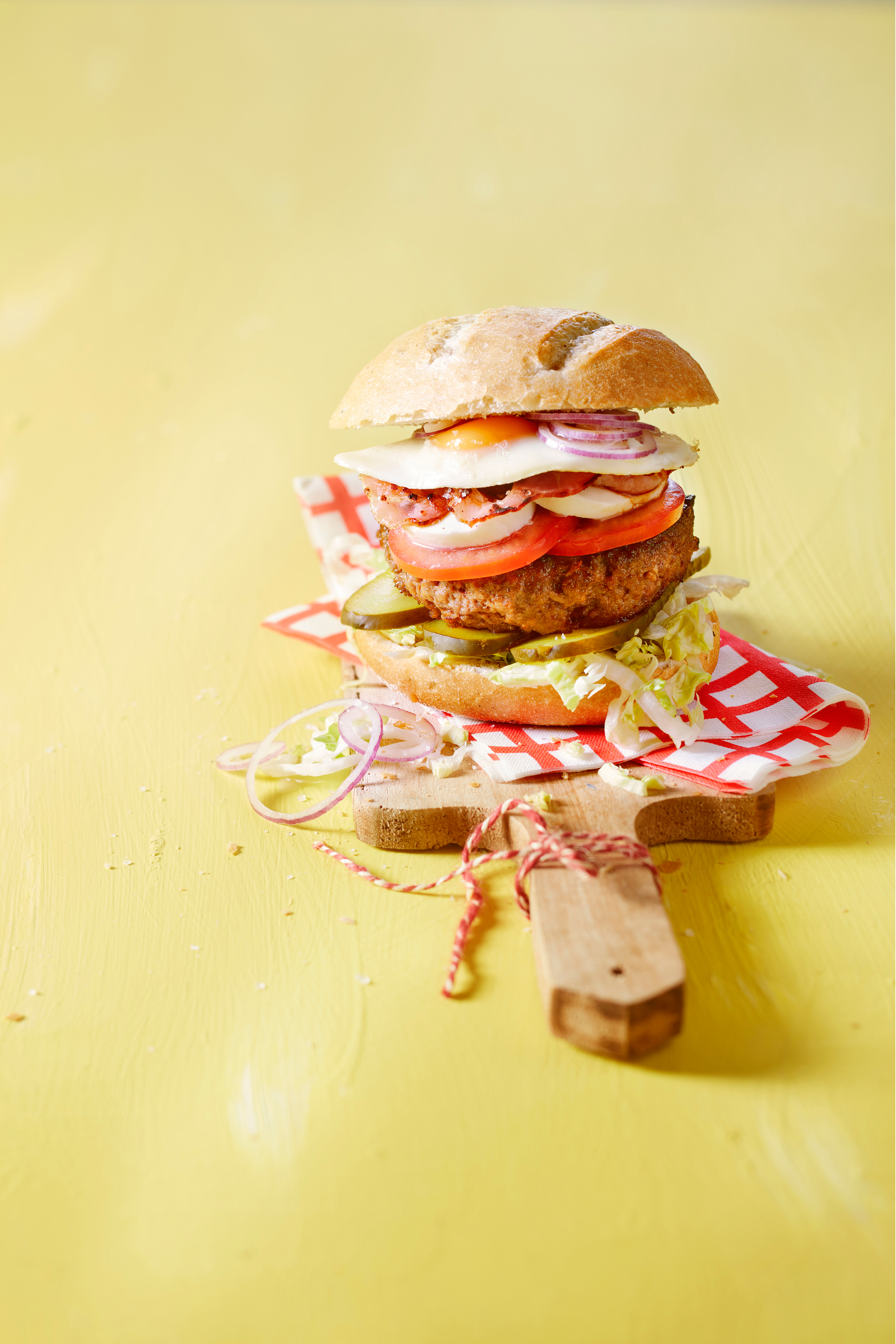 'Lifesaving' hamburger