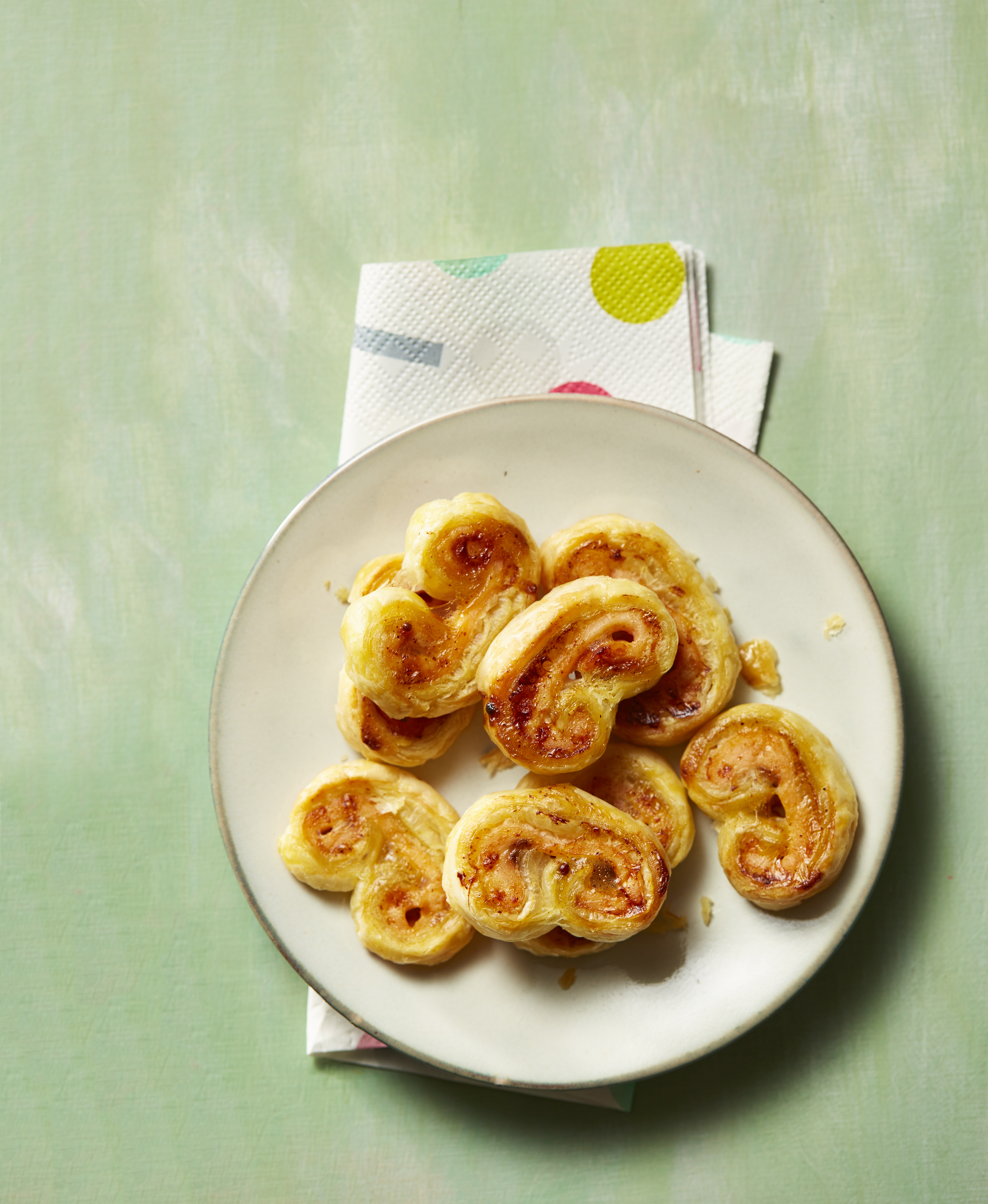 Zalmvlinders met honing-mosterdsaus