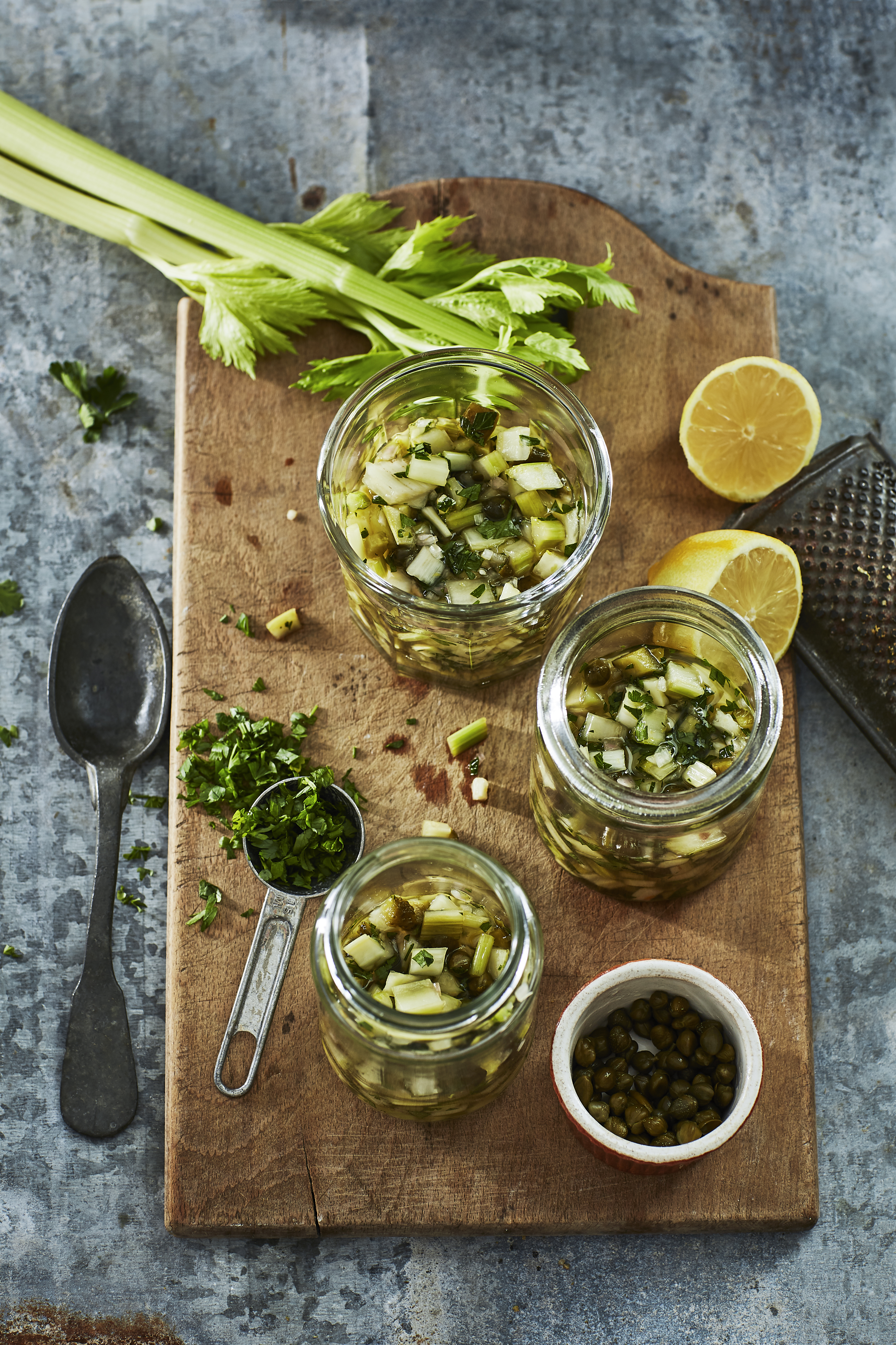 Bleekselderij-relish