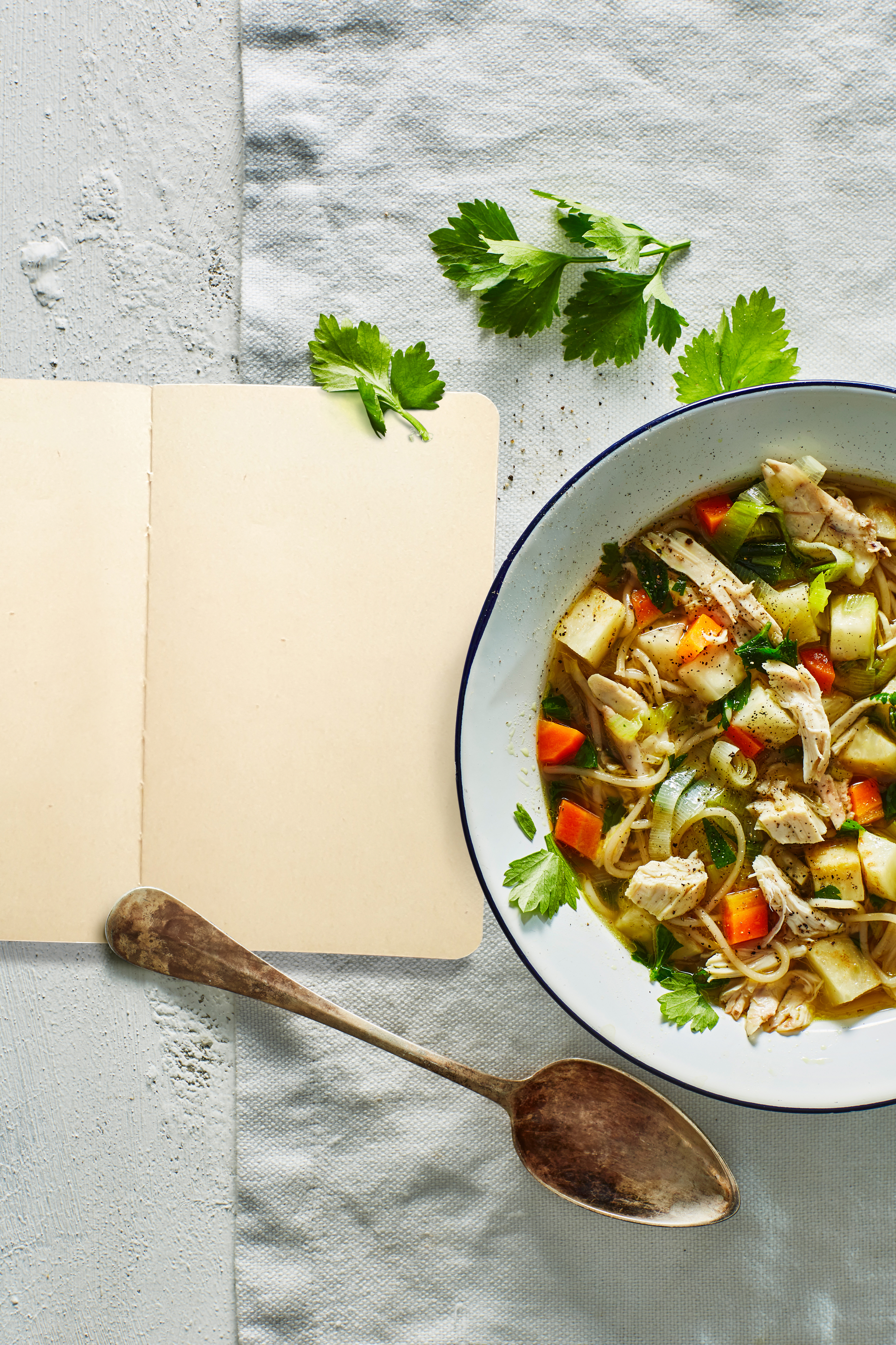 Grootmoeders kippensoep