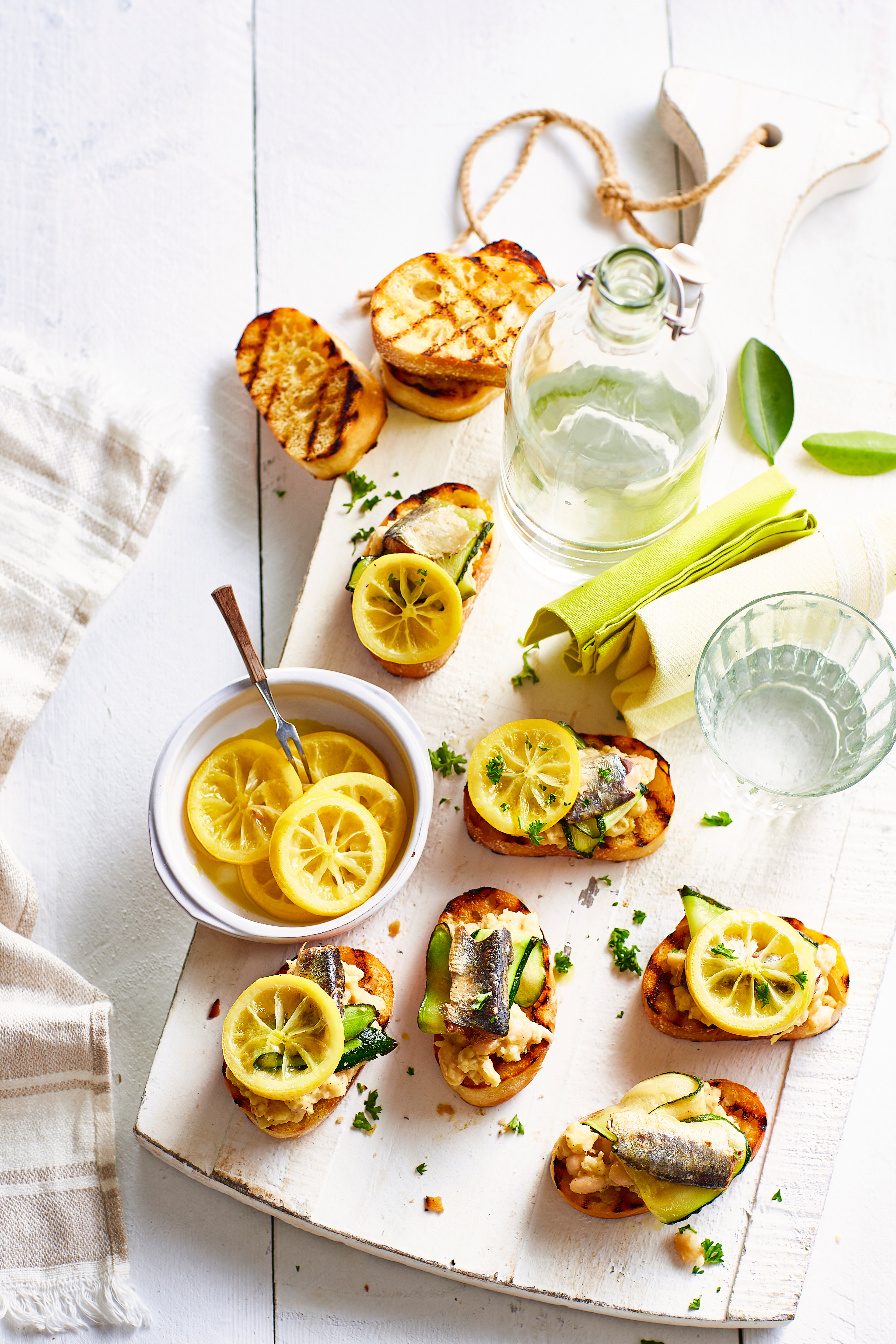 Bruschetta al limone