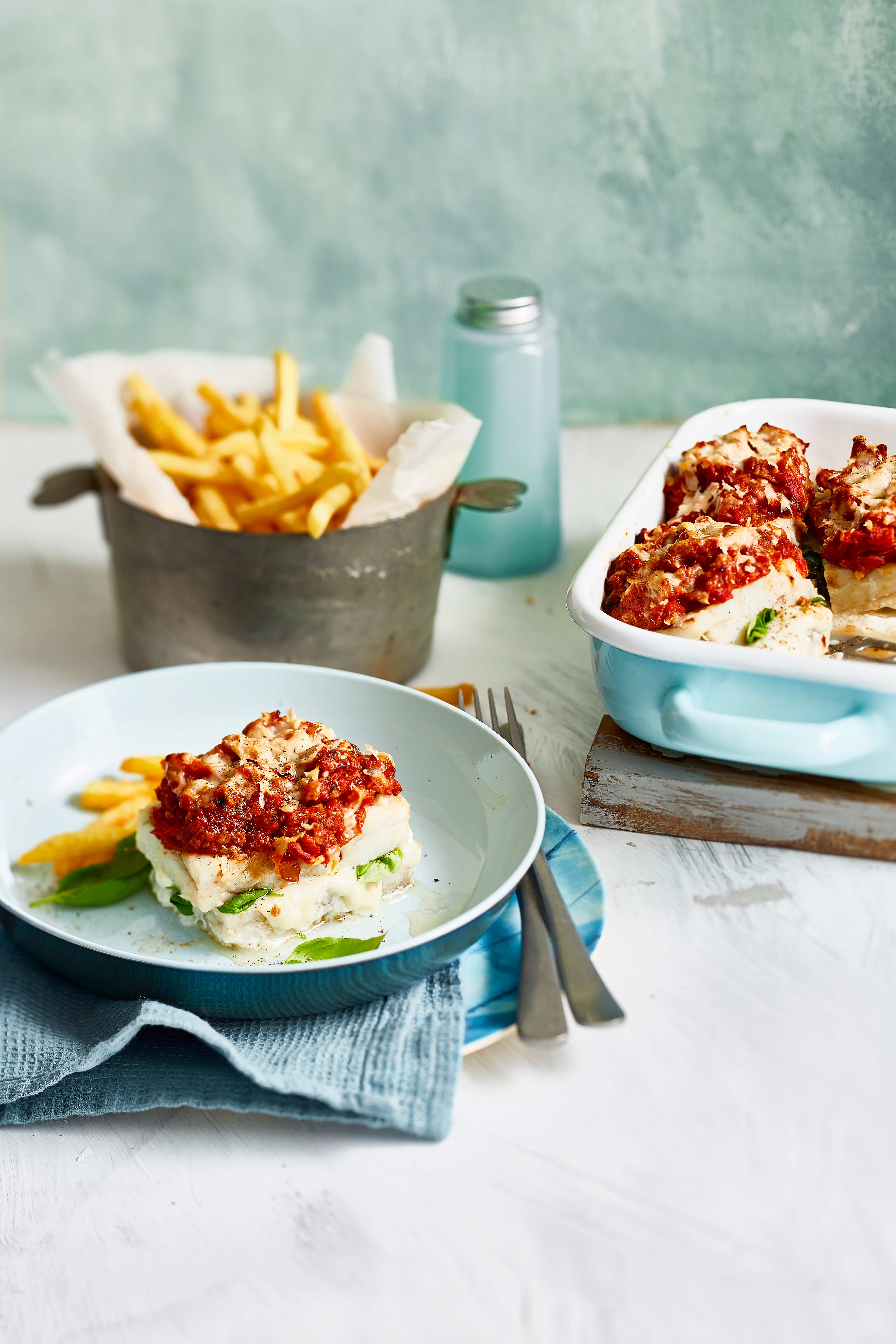 Vis à la Parmigiana