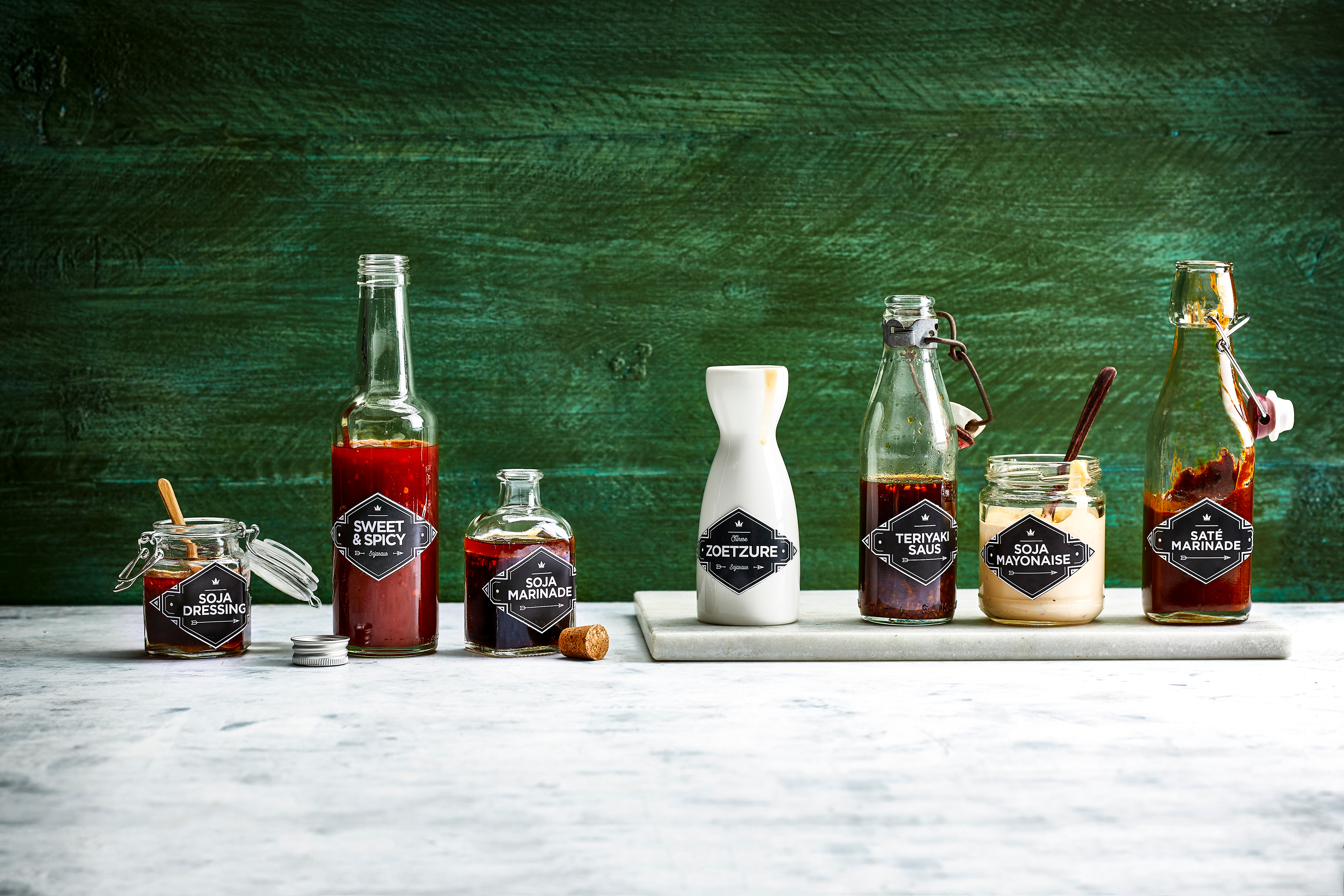 Sweet & spicy sojasaus