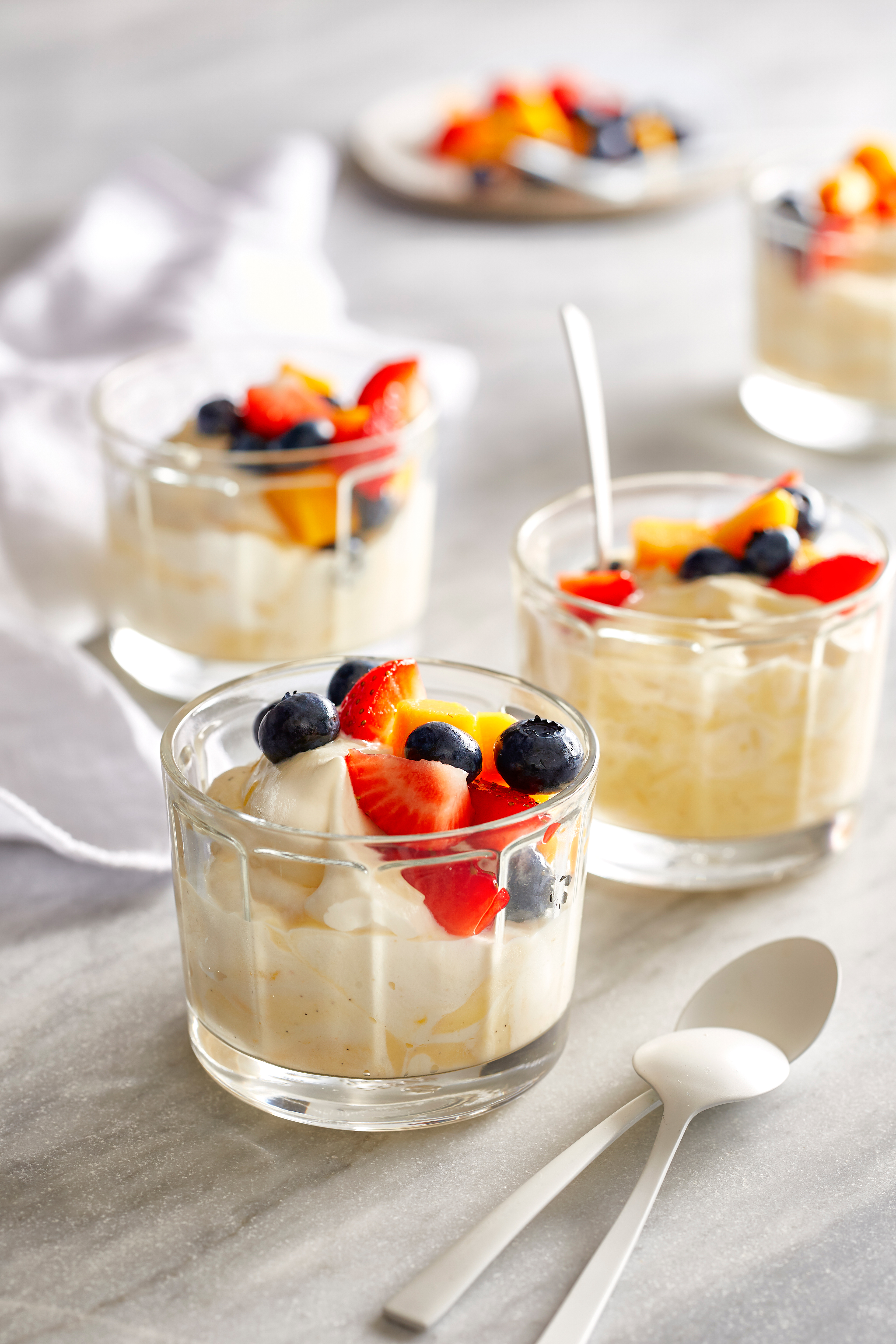 Vanille-rijstemousseline