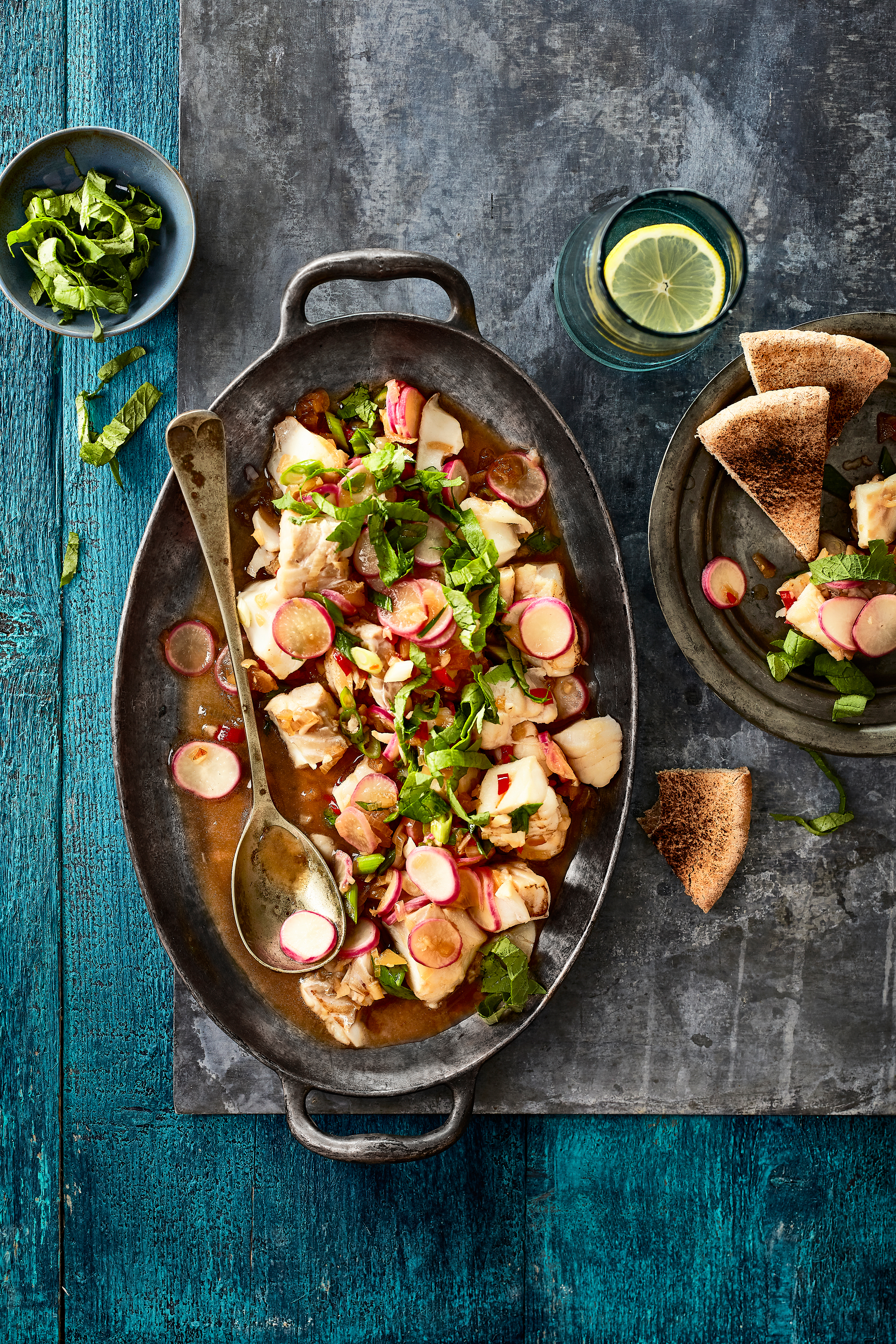 Koreaanse kabeljauwcurry