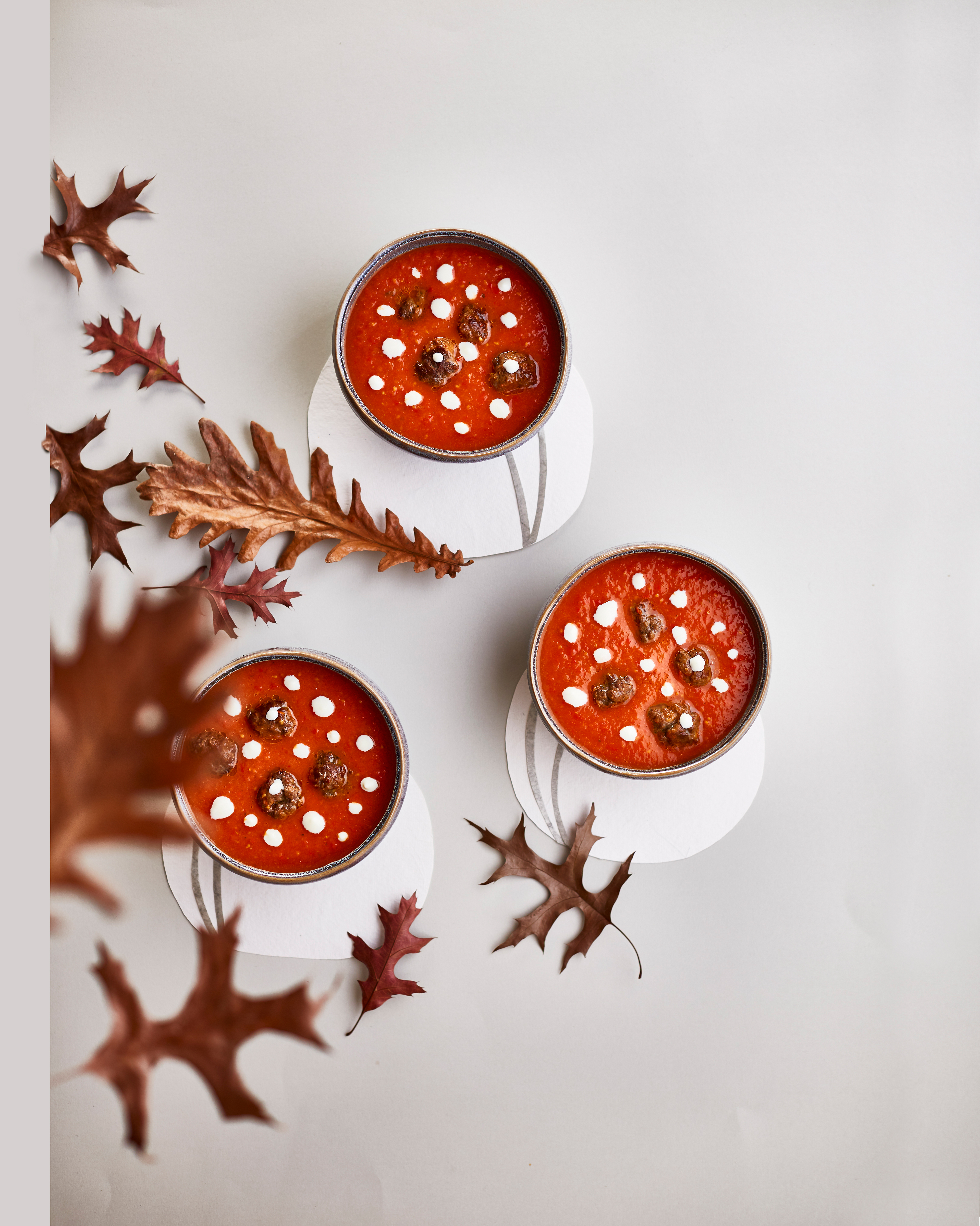 Geroosterde-tomatensoep